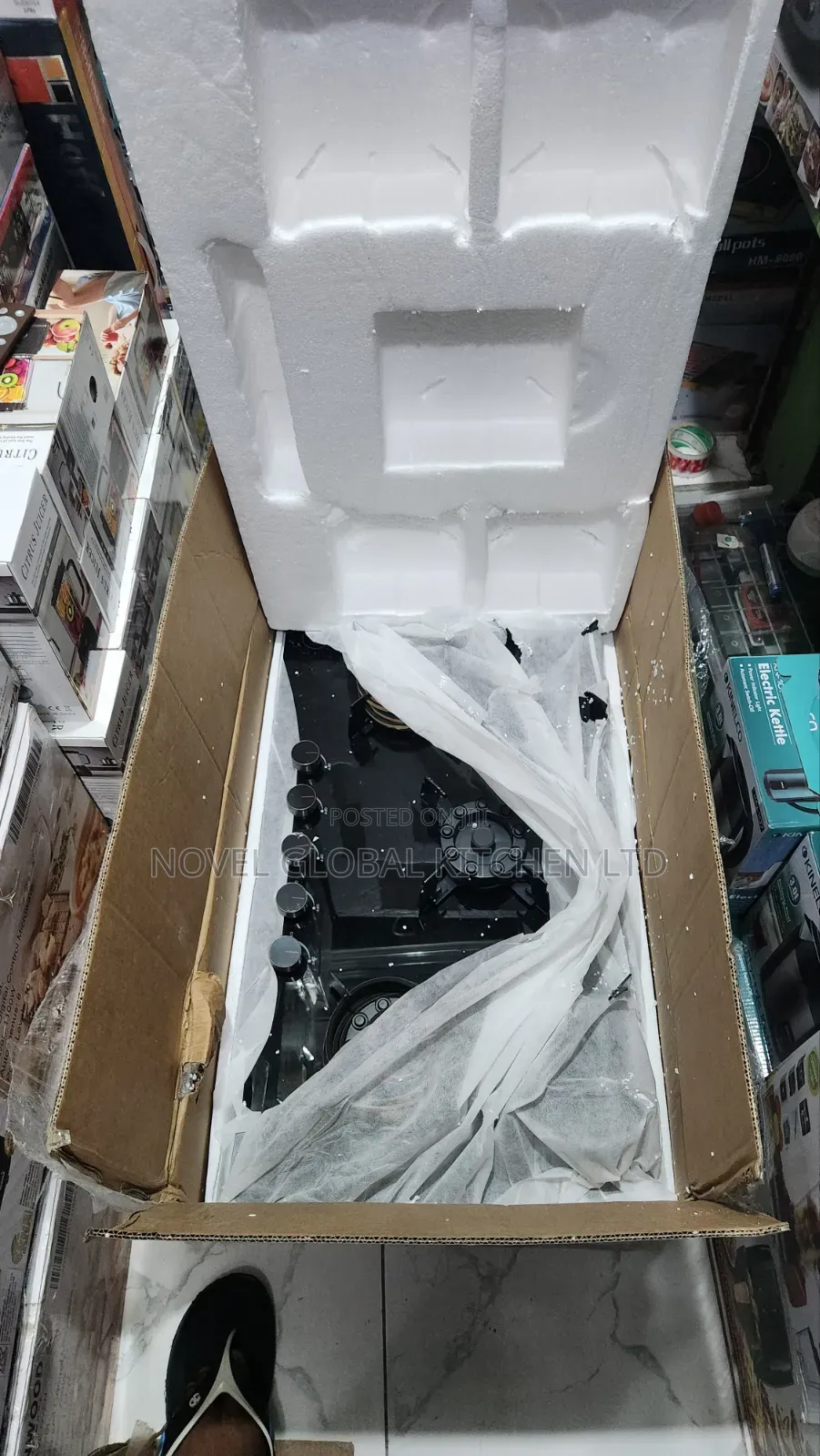 Glory Home 5burner Inbuilt Gas Cooker