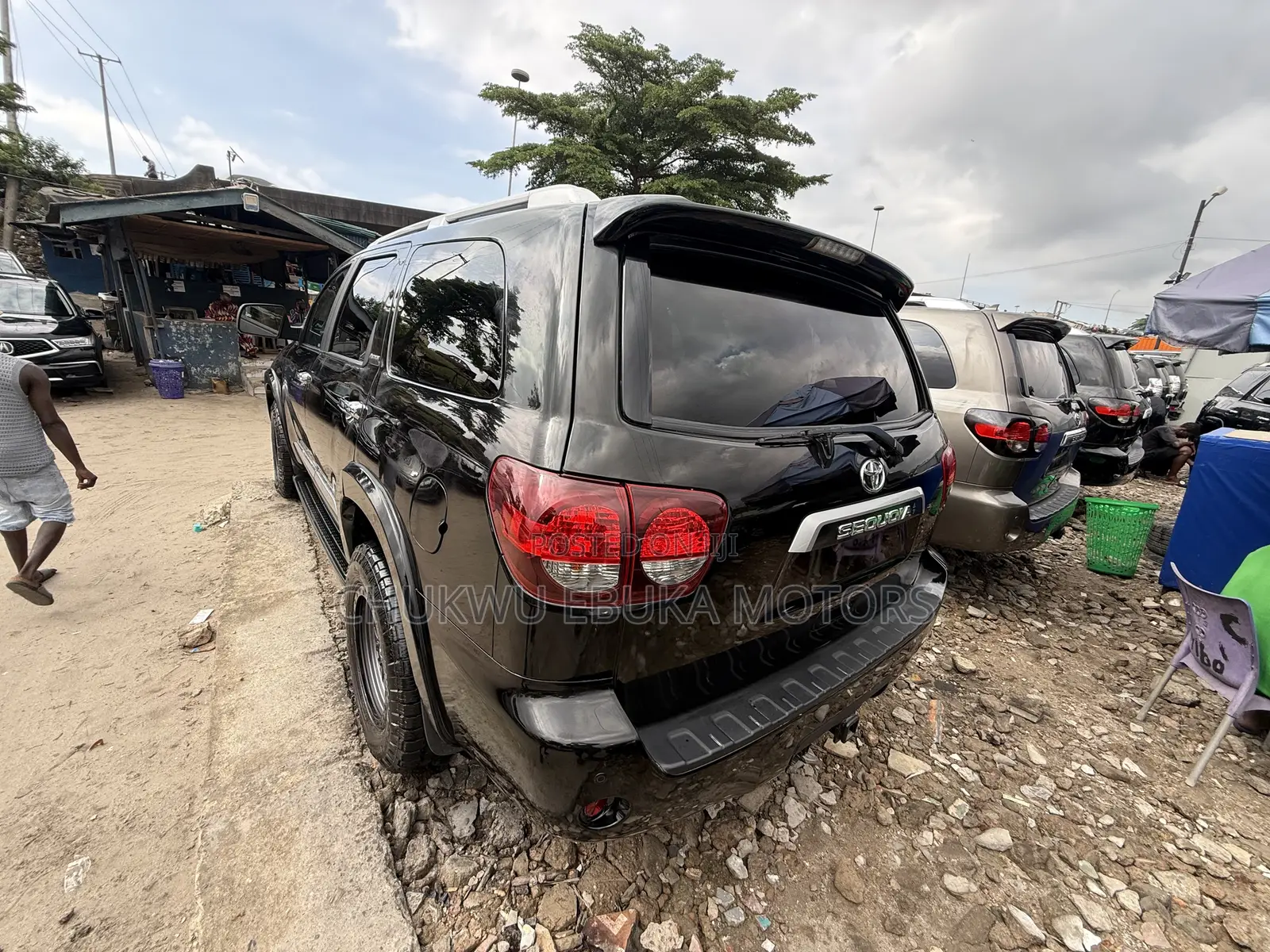 Toyota Sequoia Platinum 4x4 2019 Black