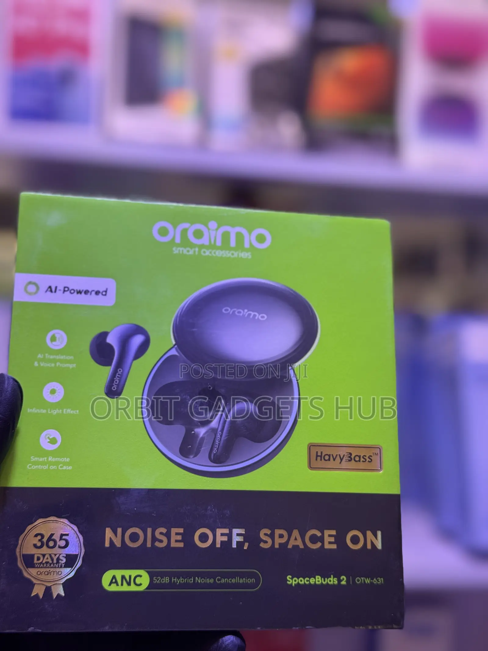 Oraimo SpaceBuds 2 Wireless Bluetooth Earbuds