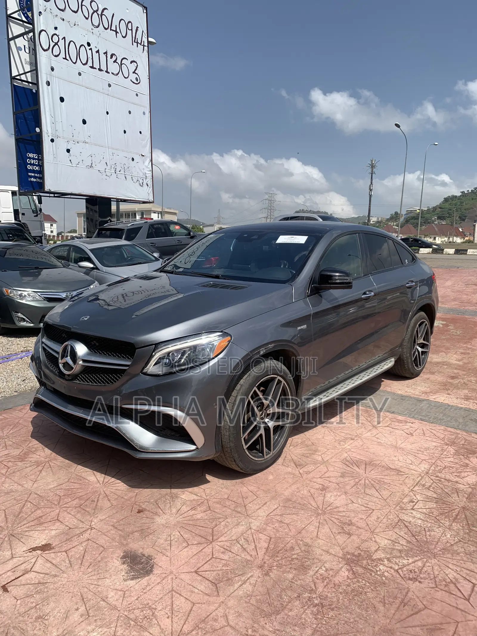 Mercedes-Benz GLE-Class AMG GLE 43 4MATIC 2019 Gray
