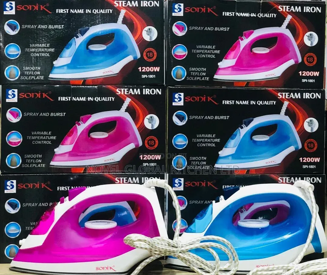 Inverter Sonik Steam Iron 700w 3Pin