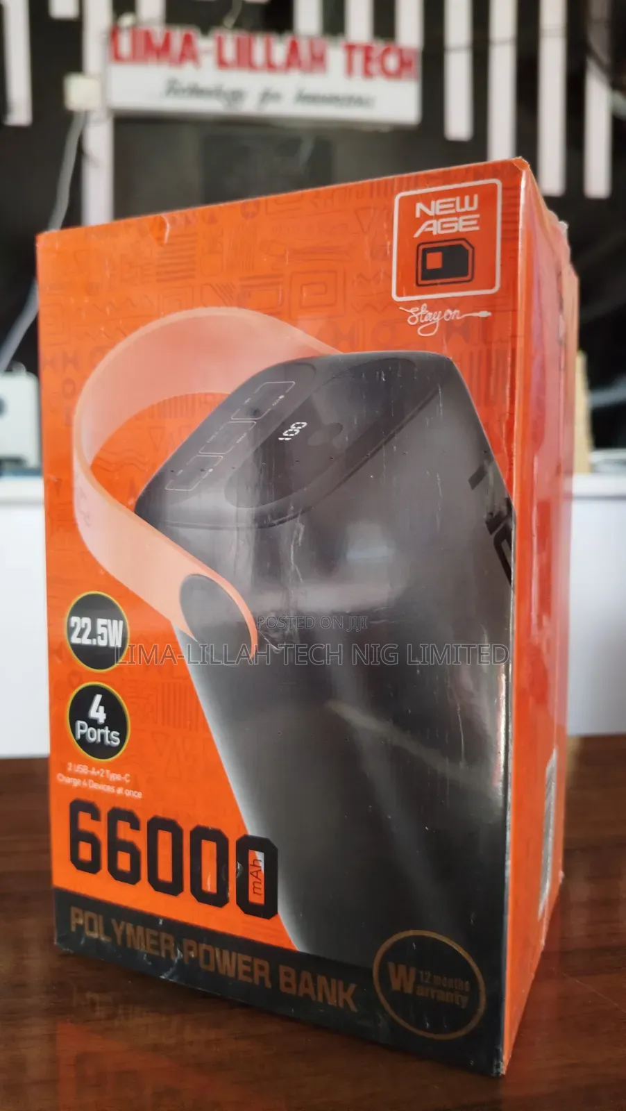 New Age 66,000mah 22.5W Power Bank