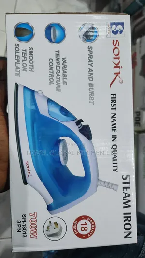 Inverter Sonik Steam Iron 700w 3Pin