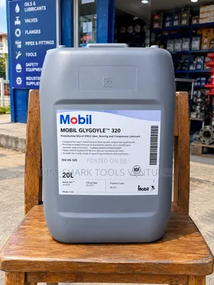 20-Liter of Mobil Glygoyle 320, a Synthetic Polyalkylene Glycol(PAG)