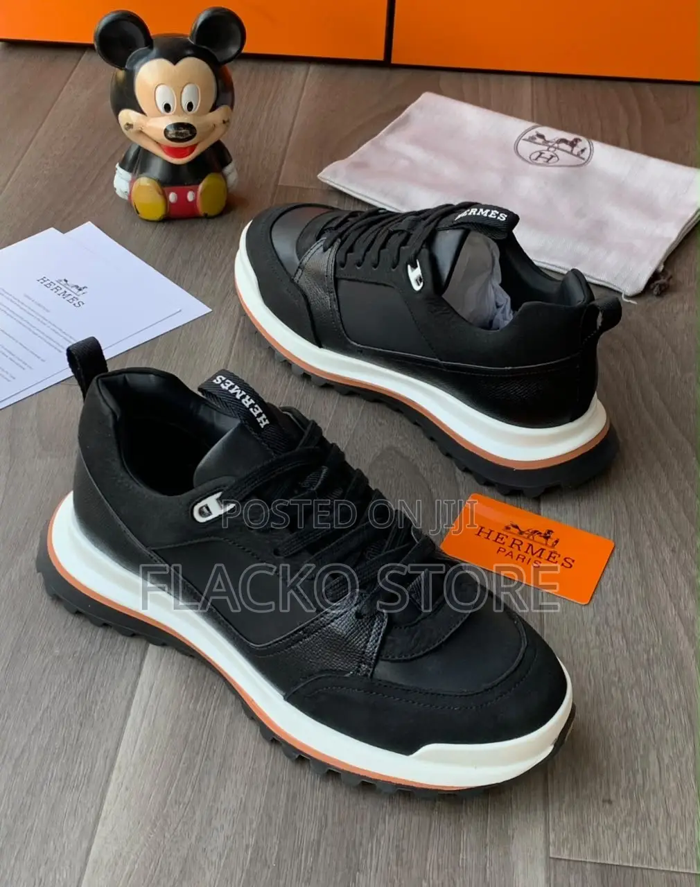 New Exclusive Hermes Luxury Men Sneakers
