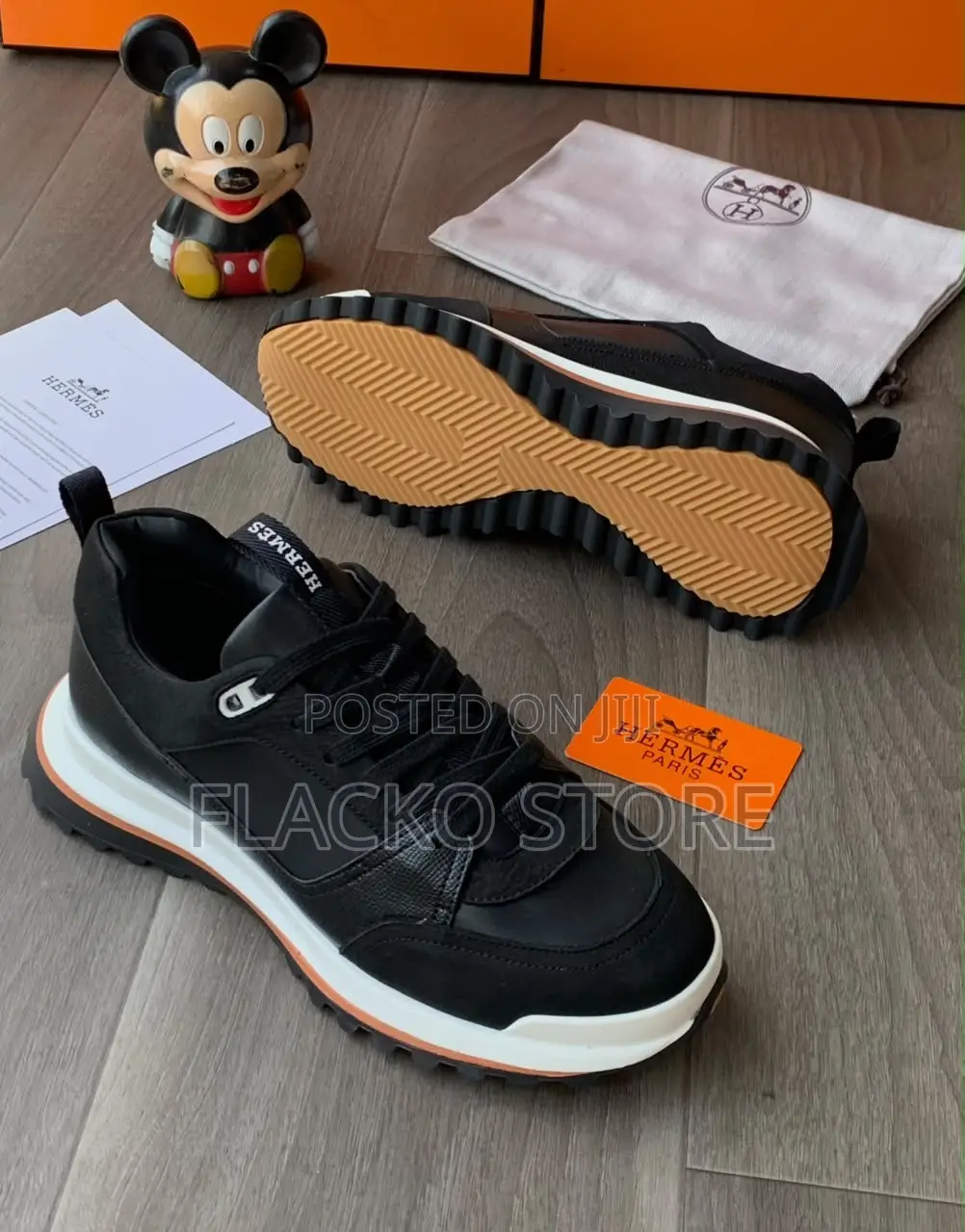 New Exclusive Hermes Luxury Men Sneakers