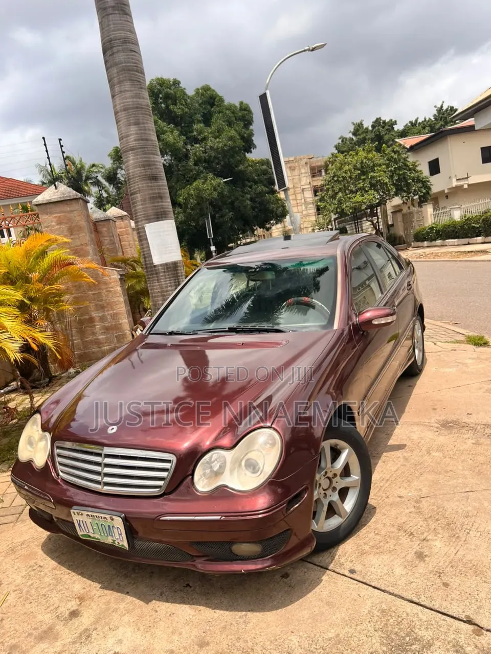 Mercedes-Benz C240 2006 Red