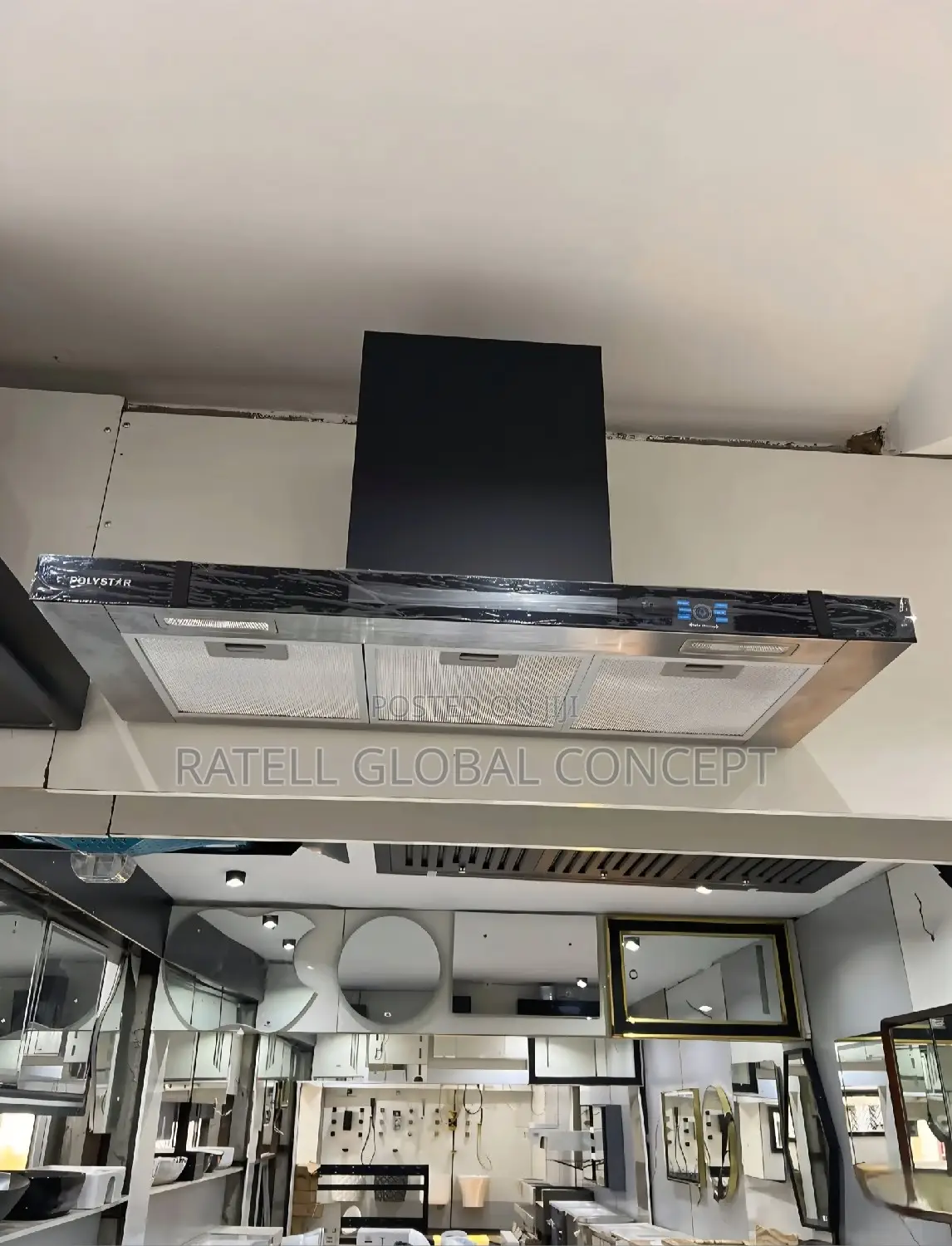 90cm Tshape Extractor With Motion Sensor, Soft Touch and Voice Control