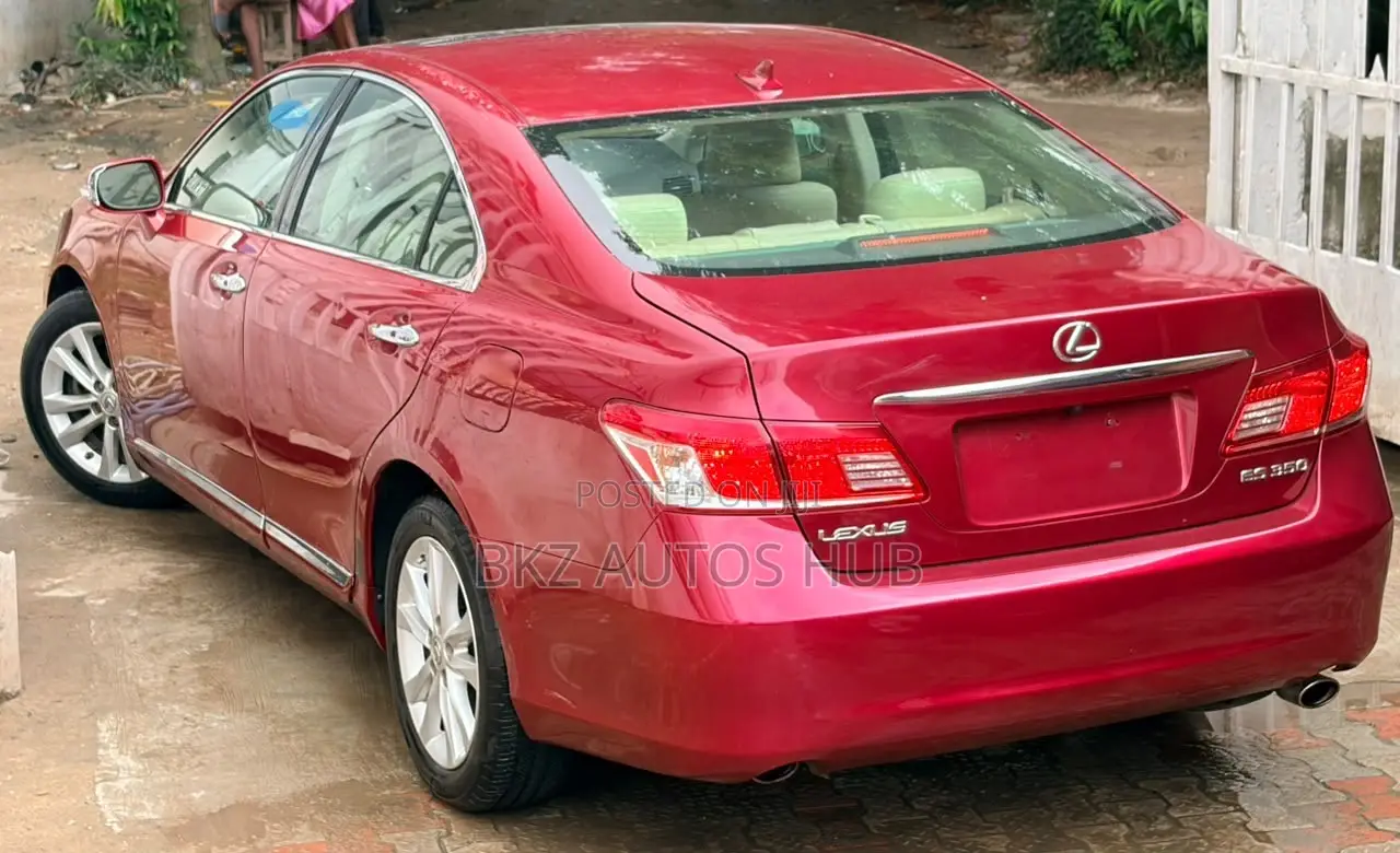 Lexus ES 350 2011 Red
