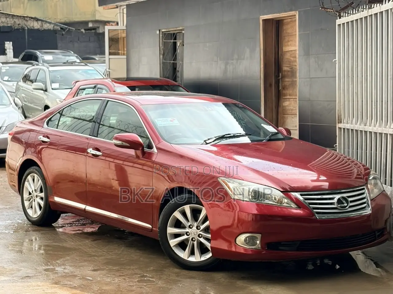 Lexus ES 350 2011 Red