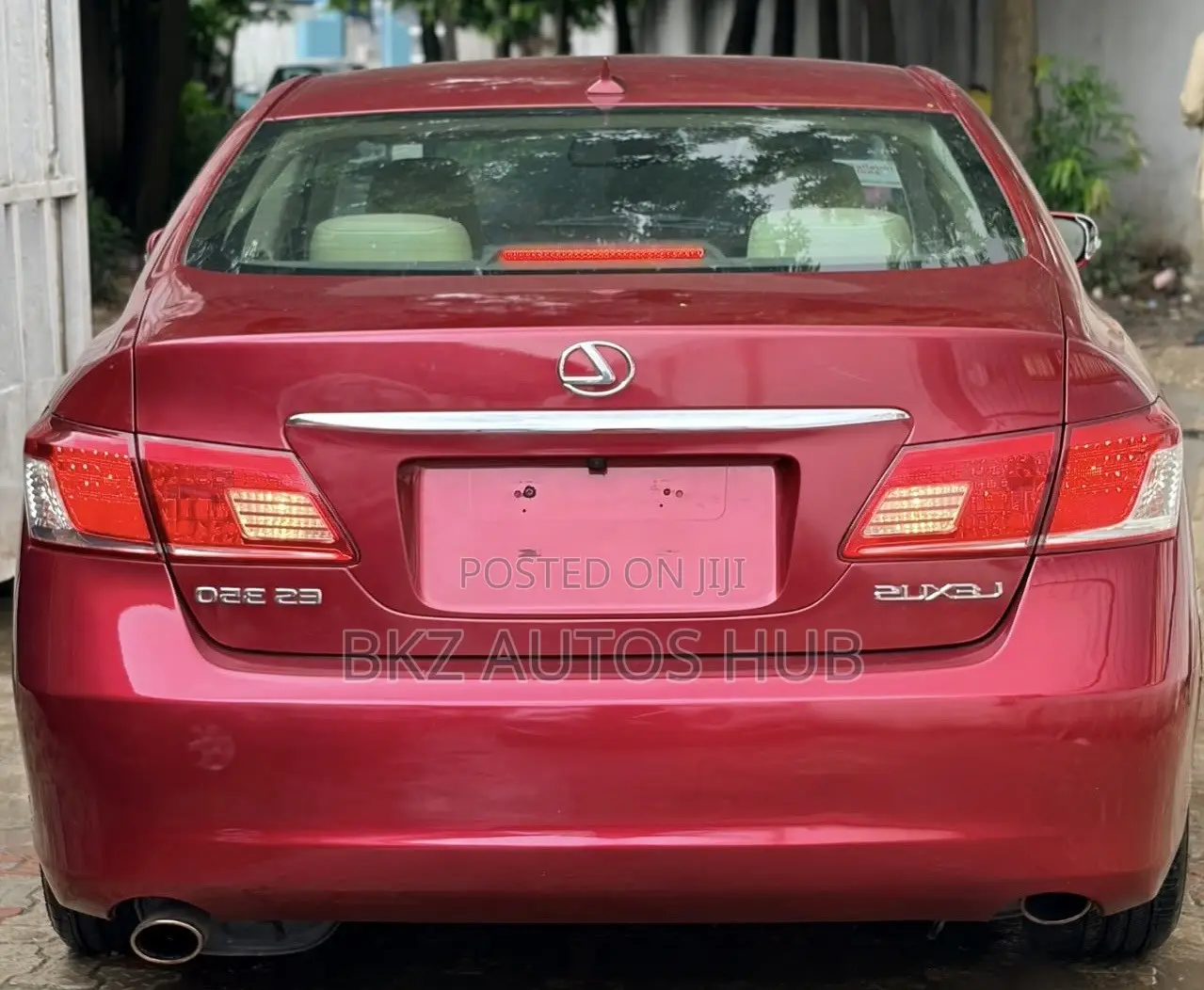 Lexus ES 350 2011 Red