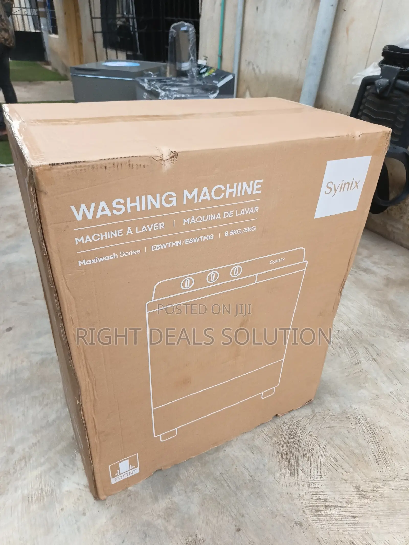 Syinix Compact Semi Automatic Washing Machine