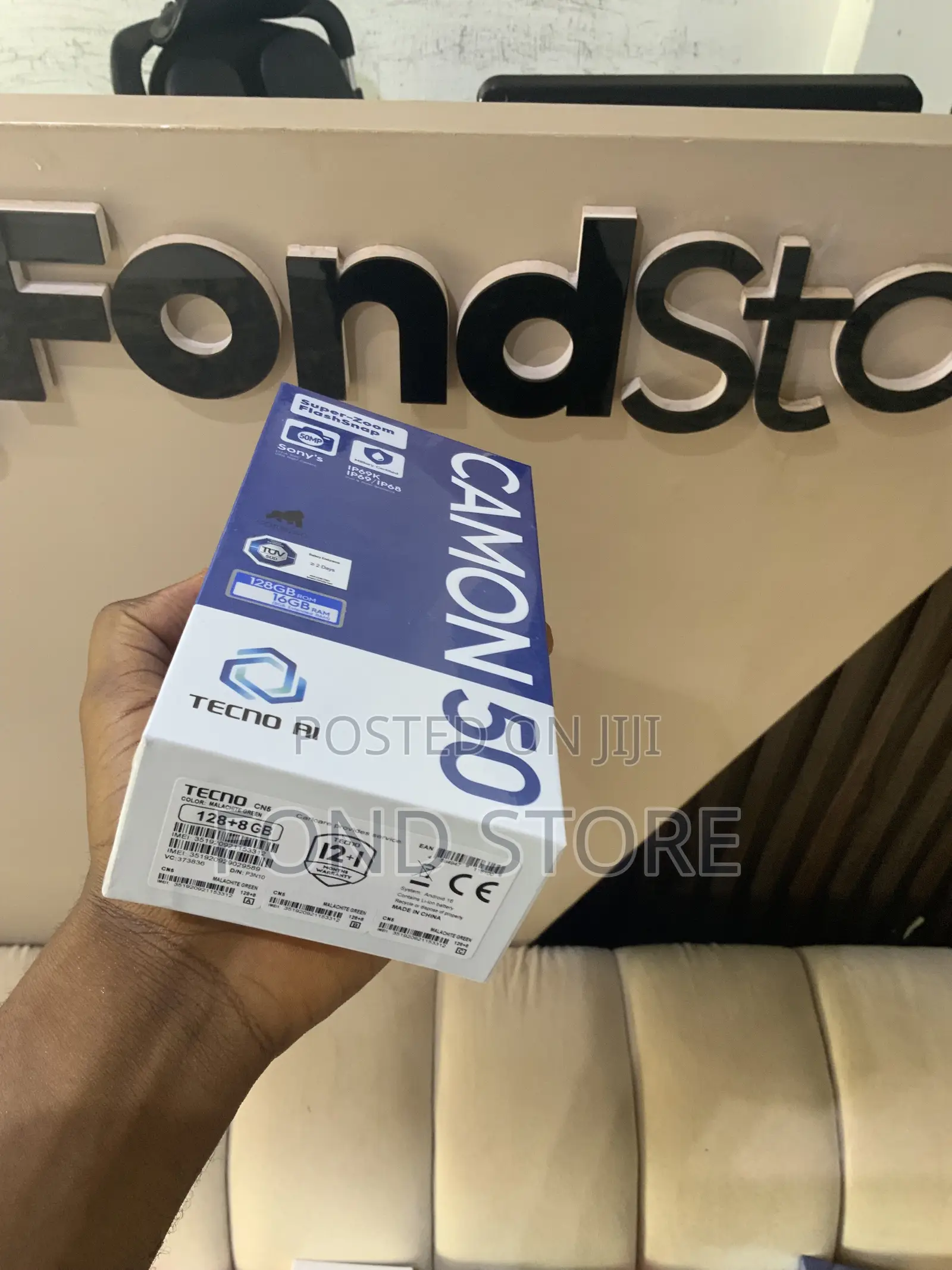 New Tecno Camon 50 256 GB
