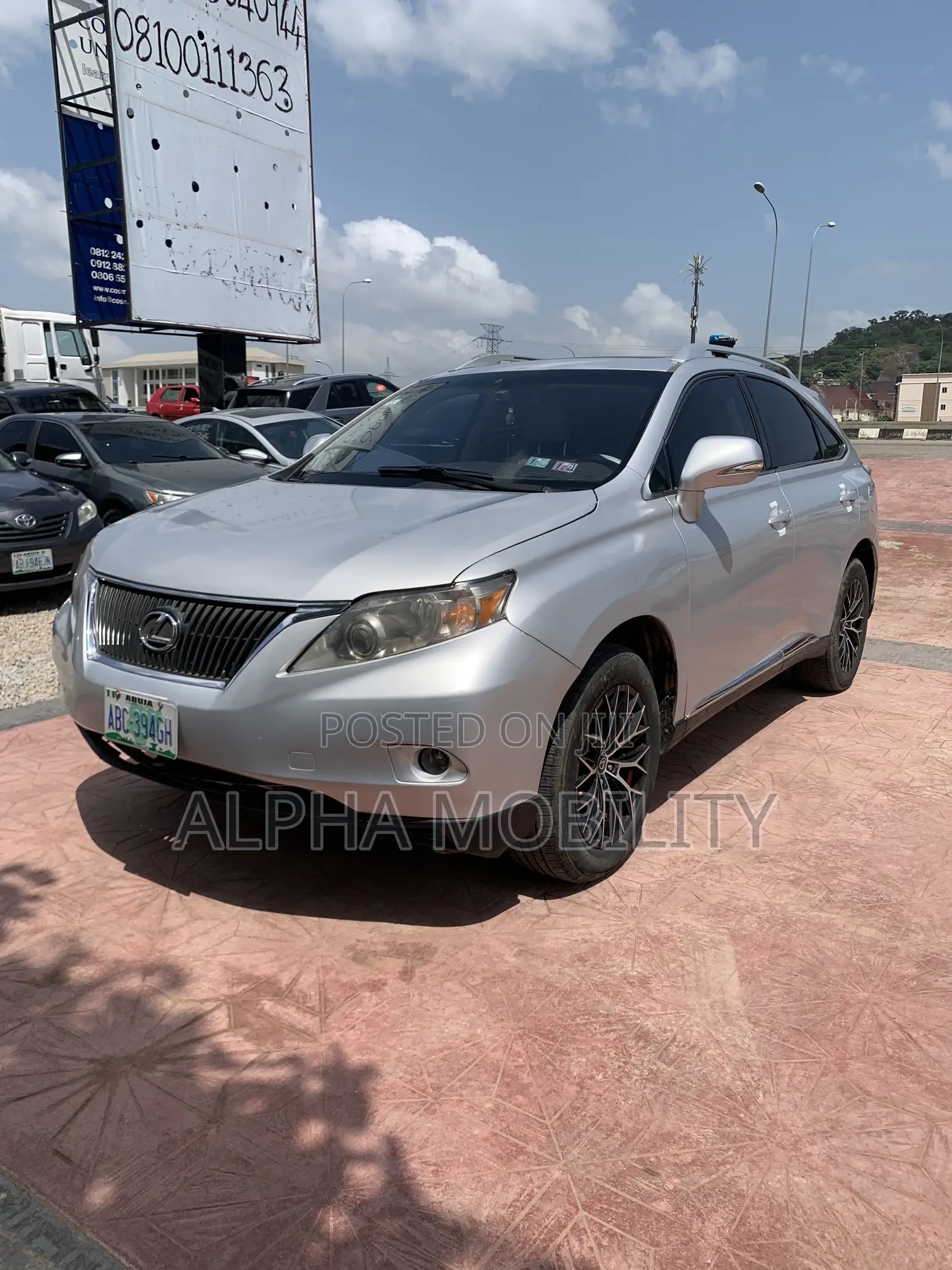 Lexus RX 350 AWD 2012 Silver