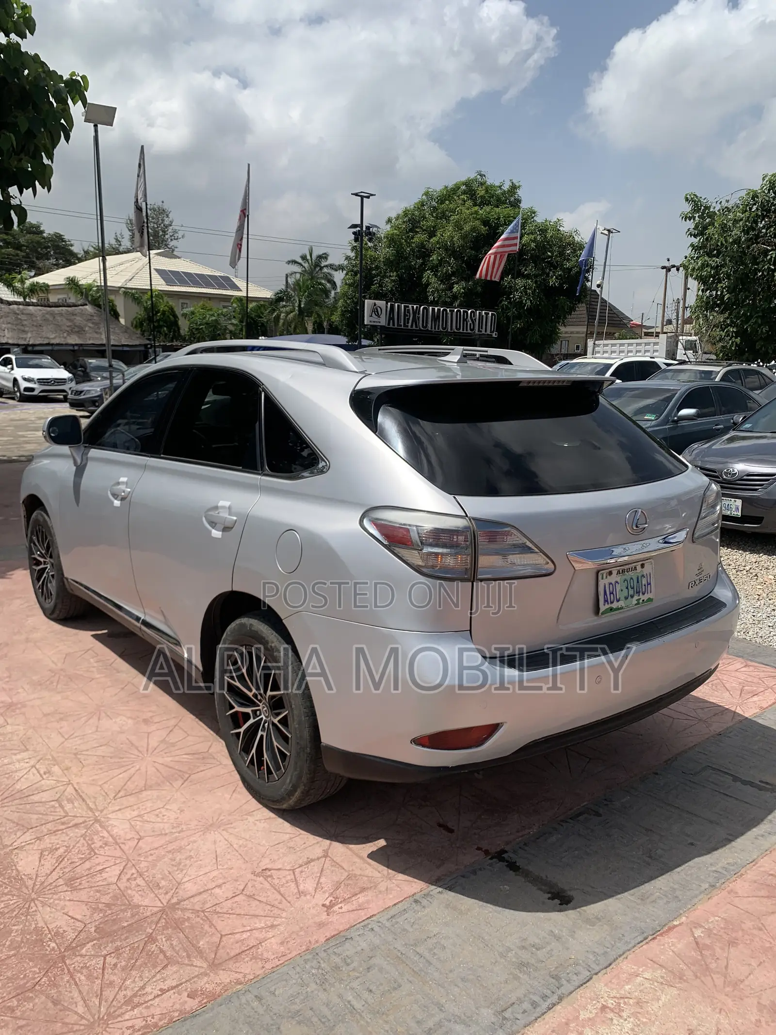 Lexus RX 350 AWD 2012 Silver
