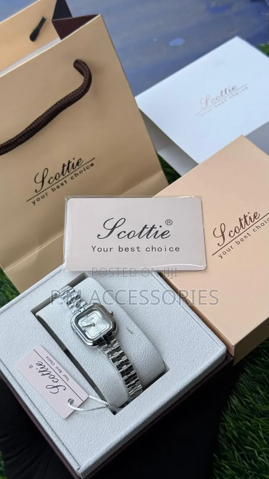 Elegant Scottie Chain Watch