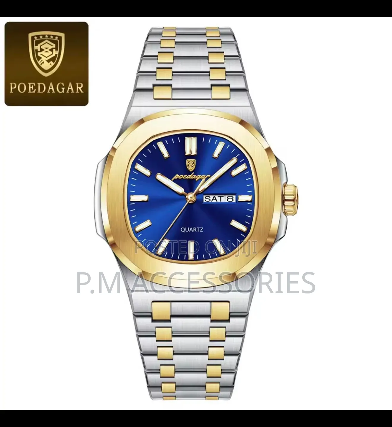 Poedagar Linear Chain Watch