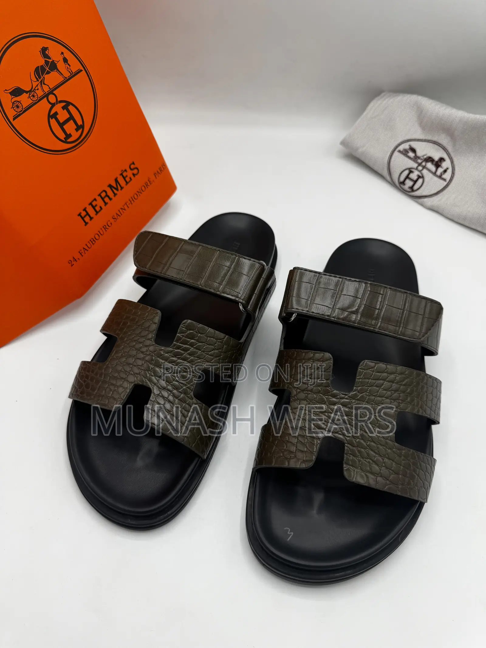 Hermes Slipers Available in 3 Shades 40-46