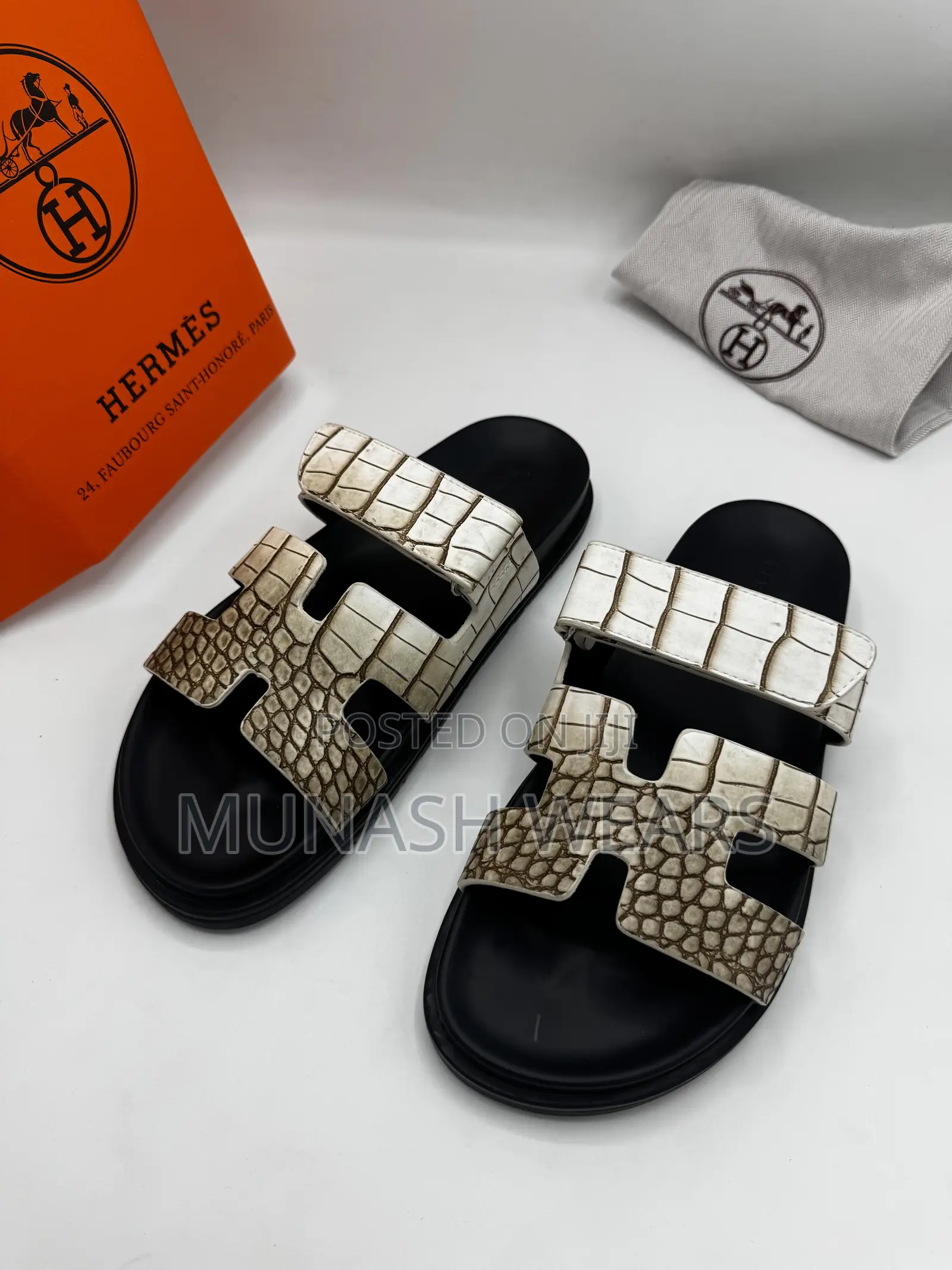 Hermes Slipers Available in 3 Shades 40-46