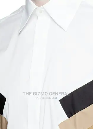 Neil Barrett 'Retro Modernist' Patch Poplin Shirt