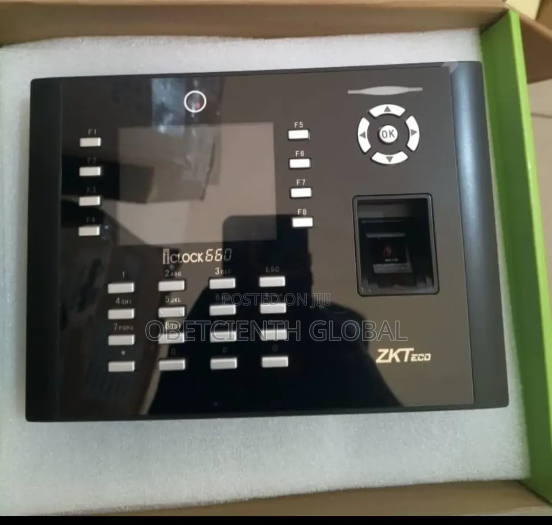 ZKTeco iClock660 Biometric Time Attendance and Access Control Terminal