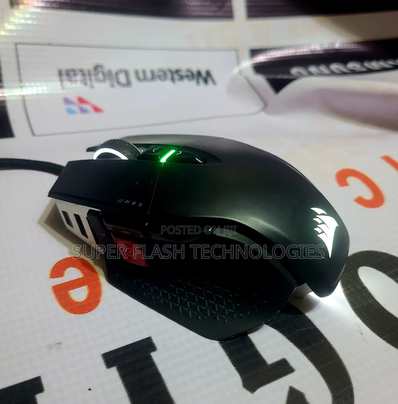Corsair M65 RGB Ultra Wired Adjustable Weight FPS PC Gaming Mouse