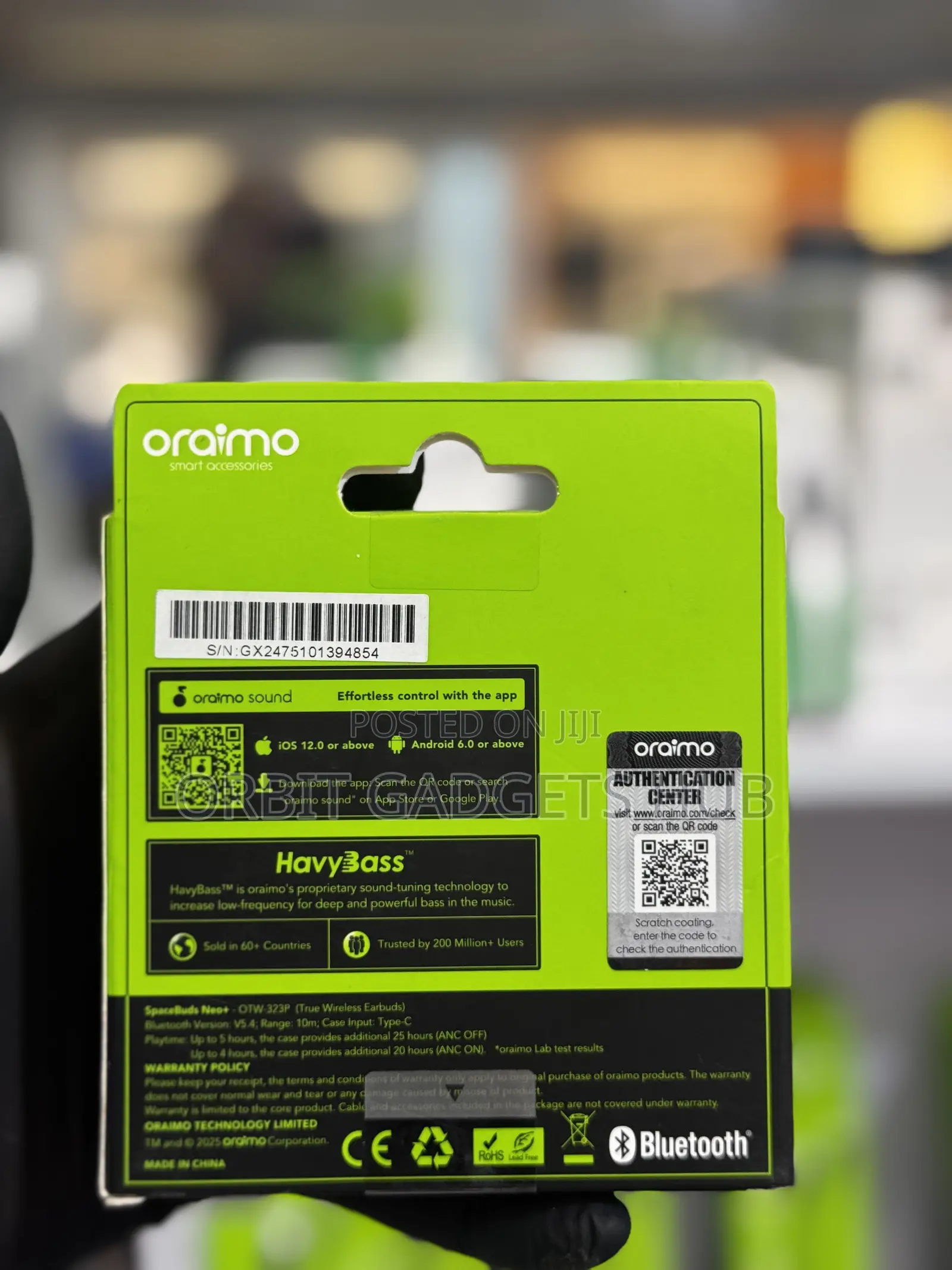 Oraimo SpaceBuds Neo+ With ANC, Sound360 Spatial Audio