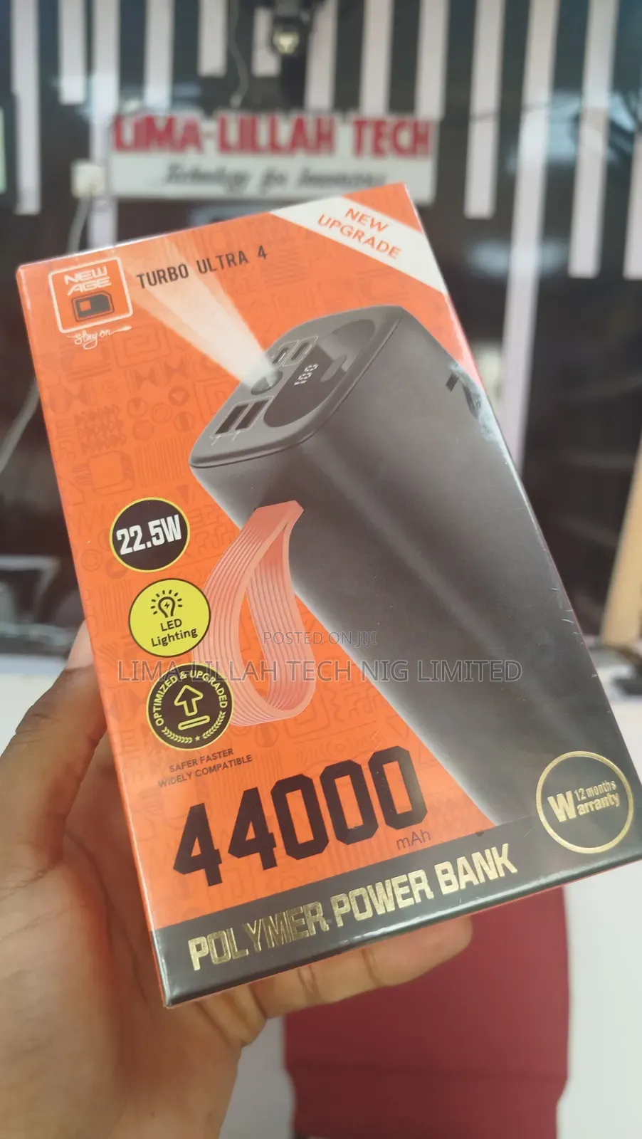 New Age Turbo Ultra 4 22.5w 44000mah Power Bank