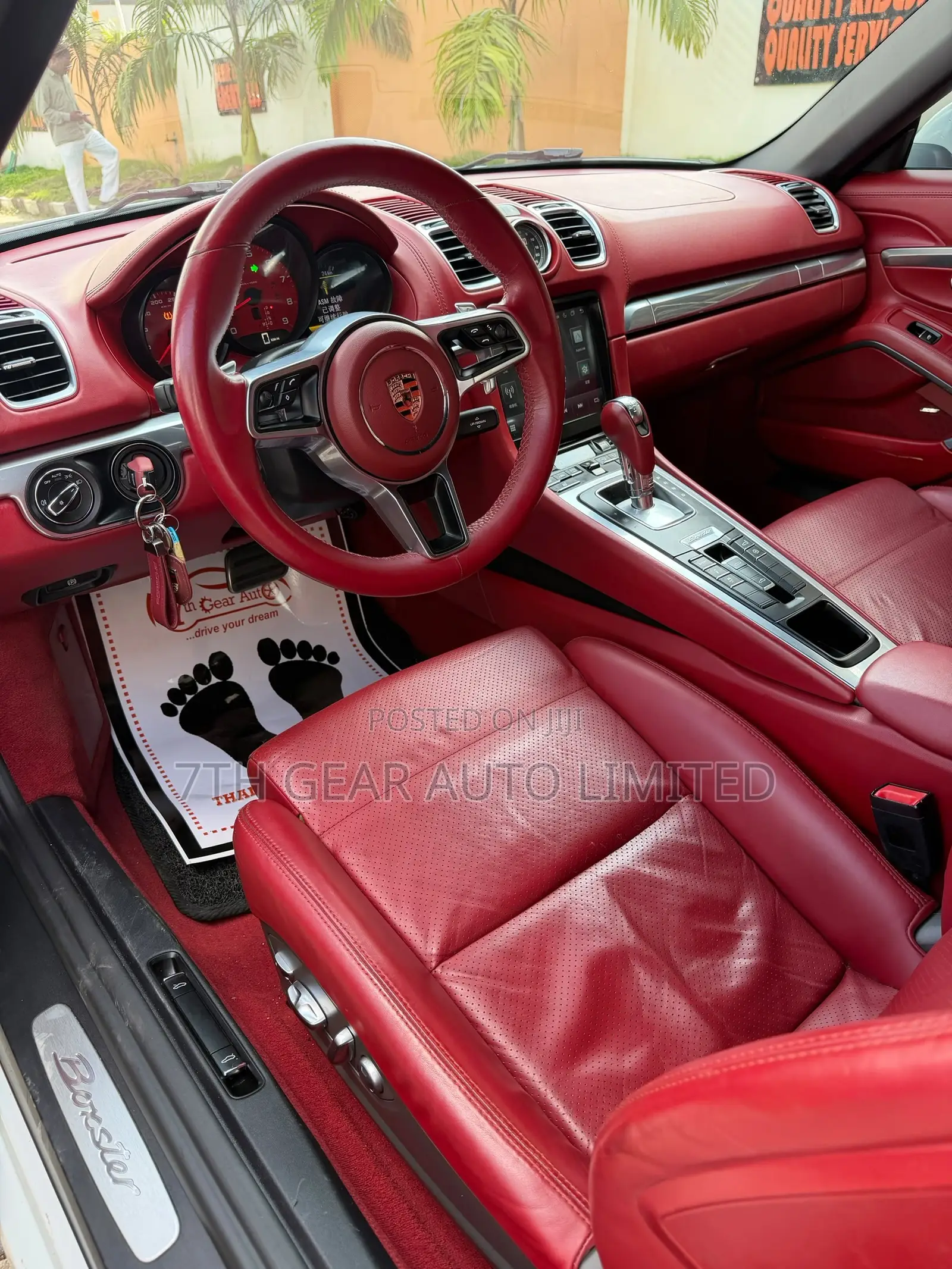 Porsche Boxster 2014 White