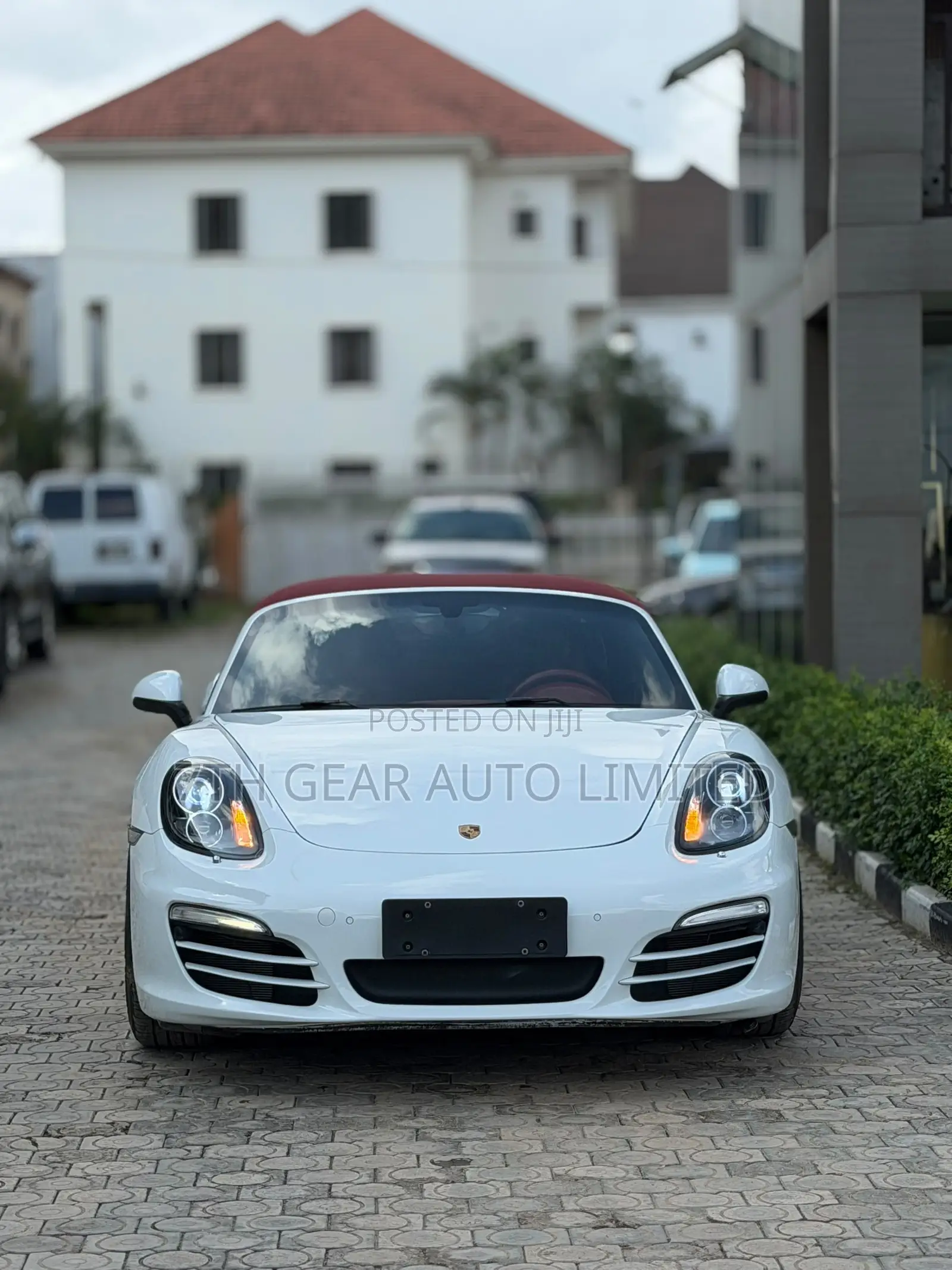 Porsche Boxster 2014 White