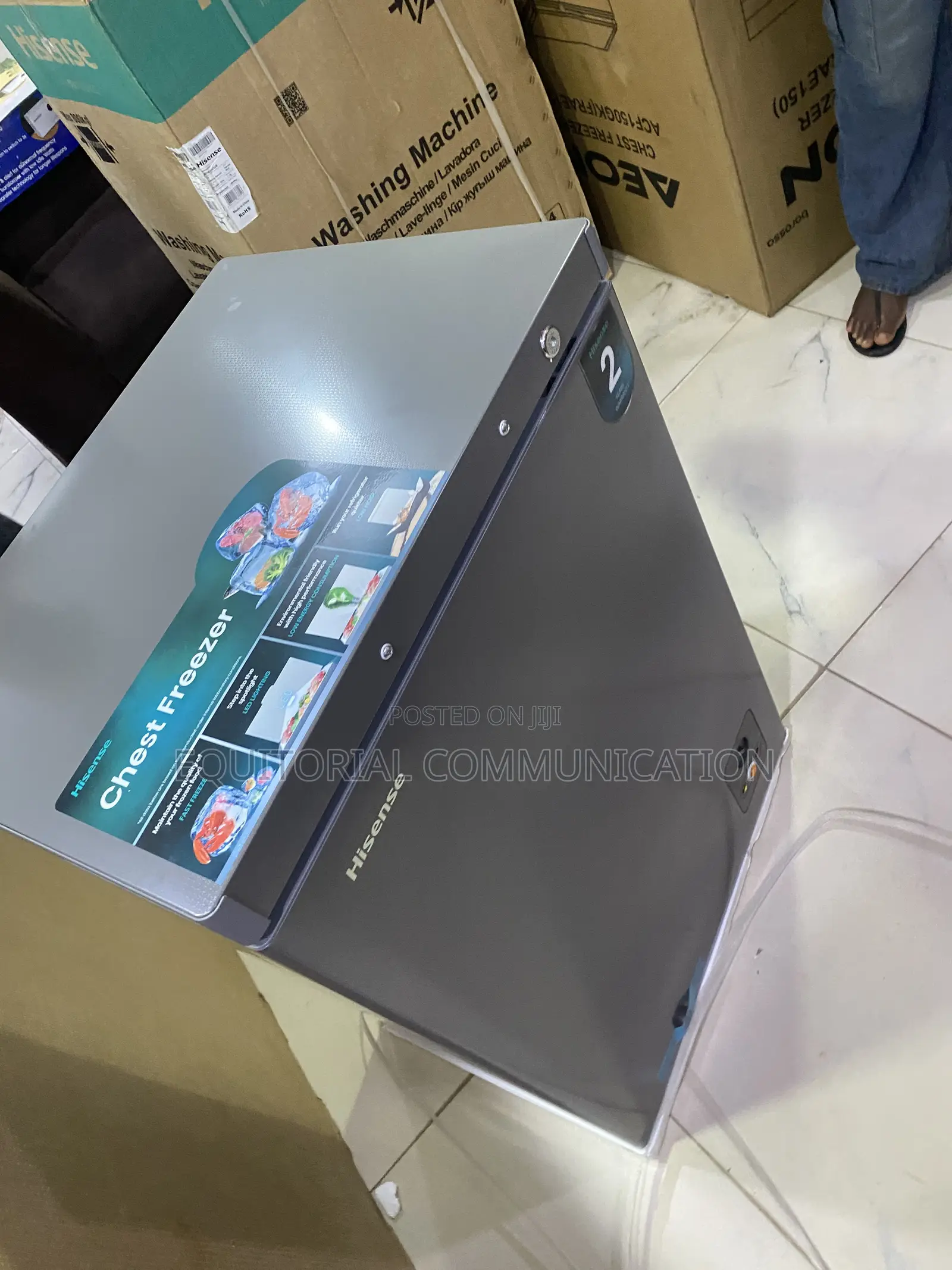 Hisense FC130SH 97L Compact Chest Freezer