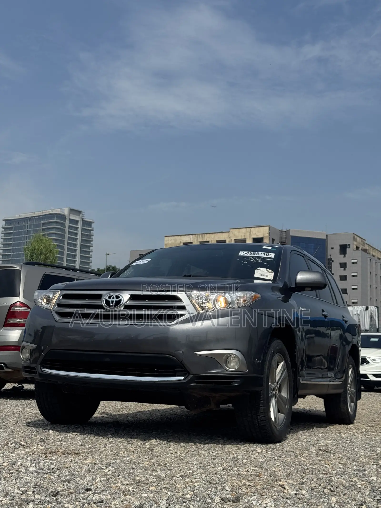 Toyota Highlander Limited 3.5l 4WD 2013 Gray