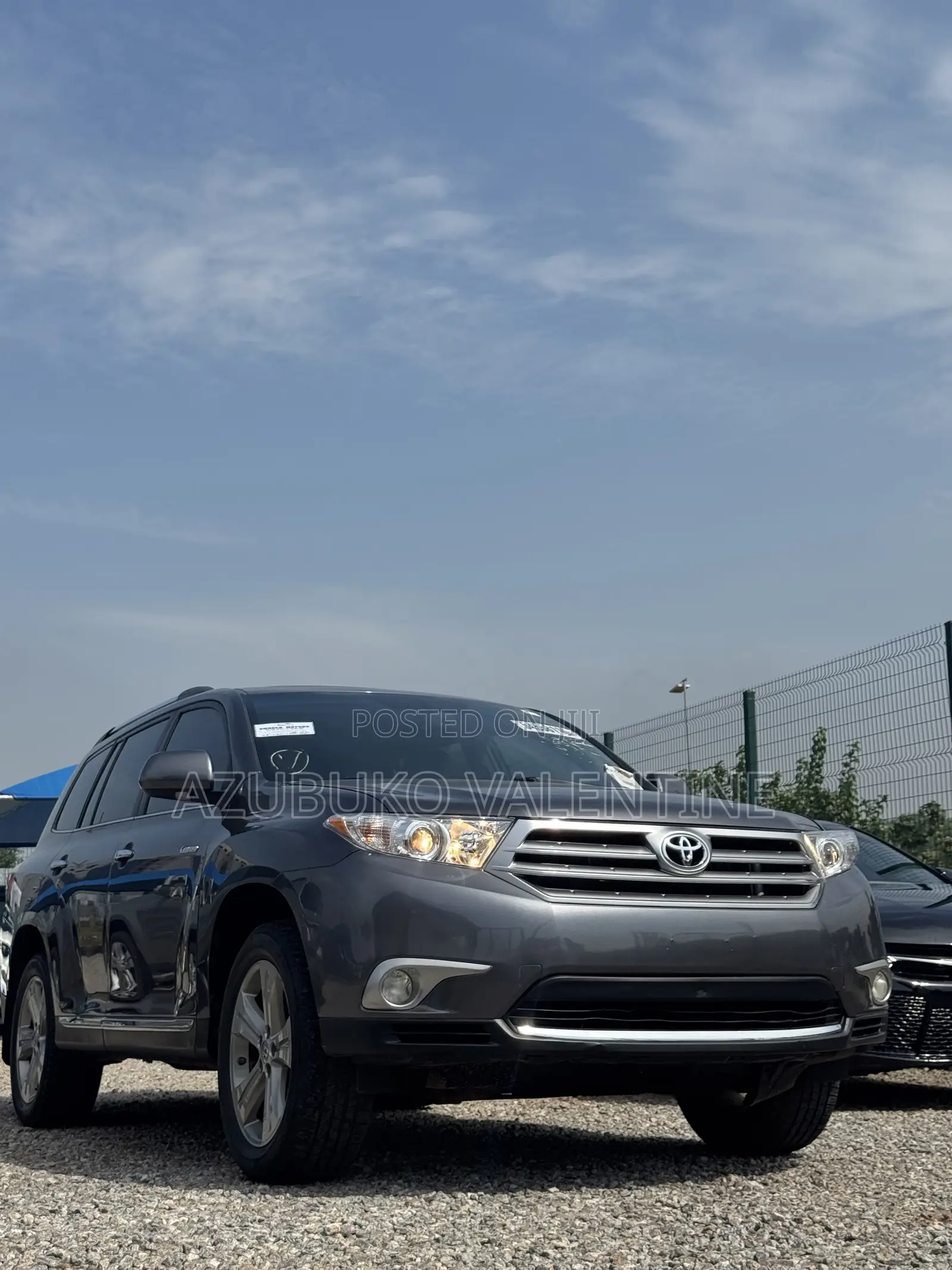 Toyota Highlander Limited 3.5l 4WD 2013 Gray