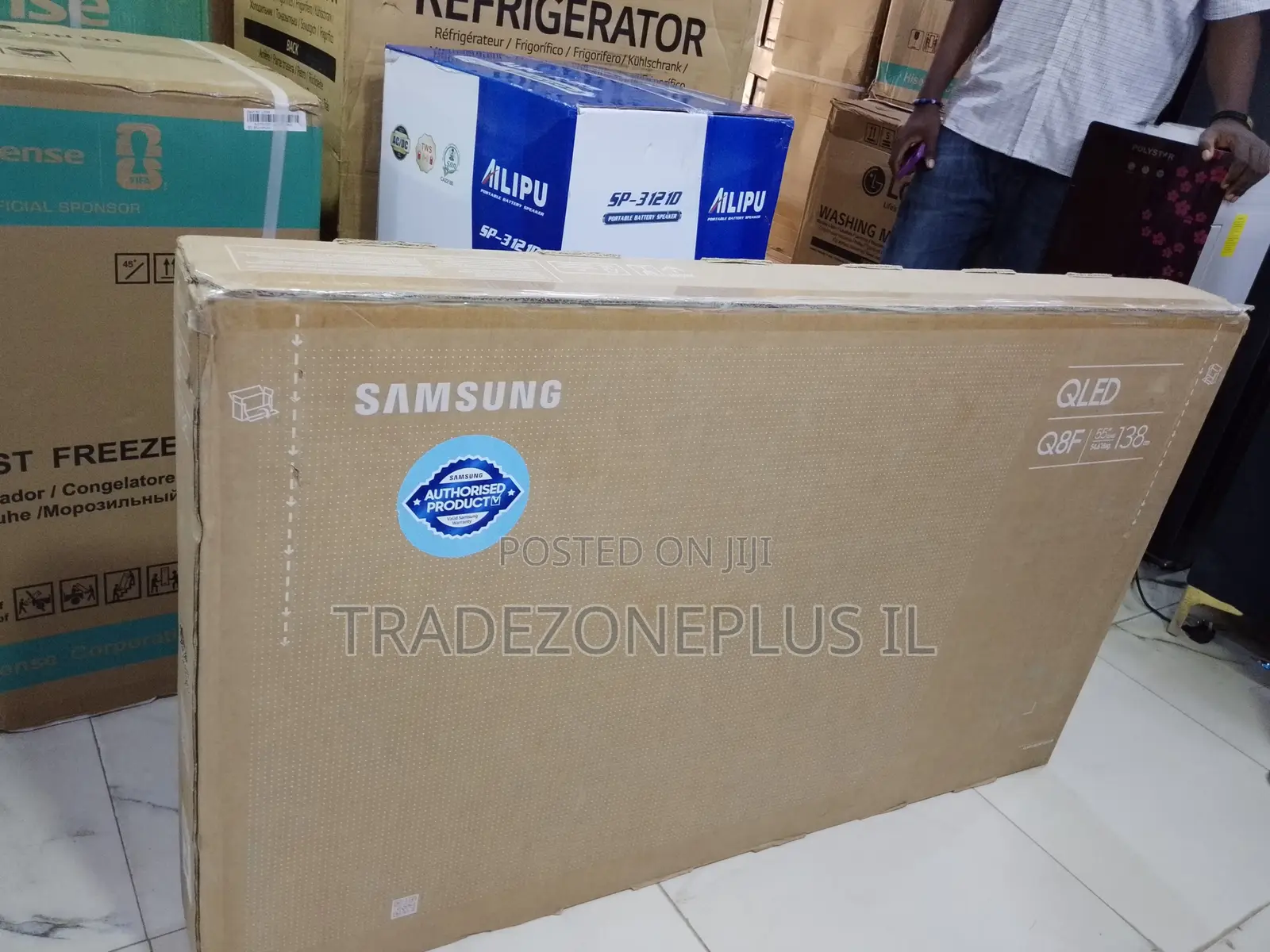 Transform Your TV Space With Samsung 55in QLED Smart TV