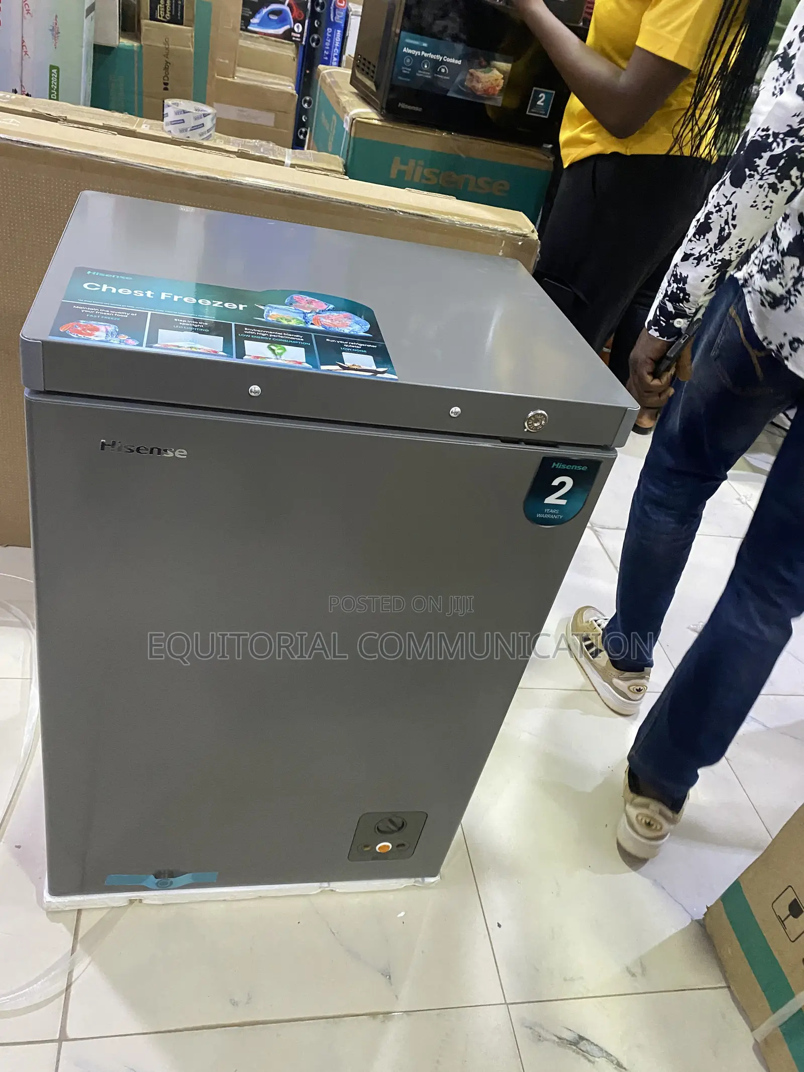Hisense FC130SH 97L Freezer for Frozen Food Storage