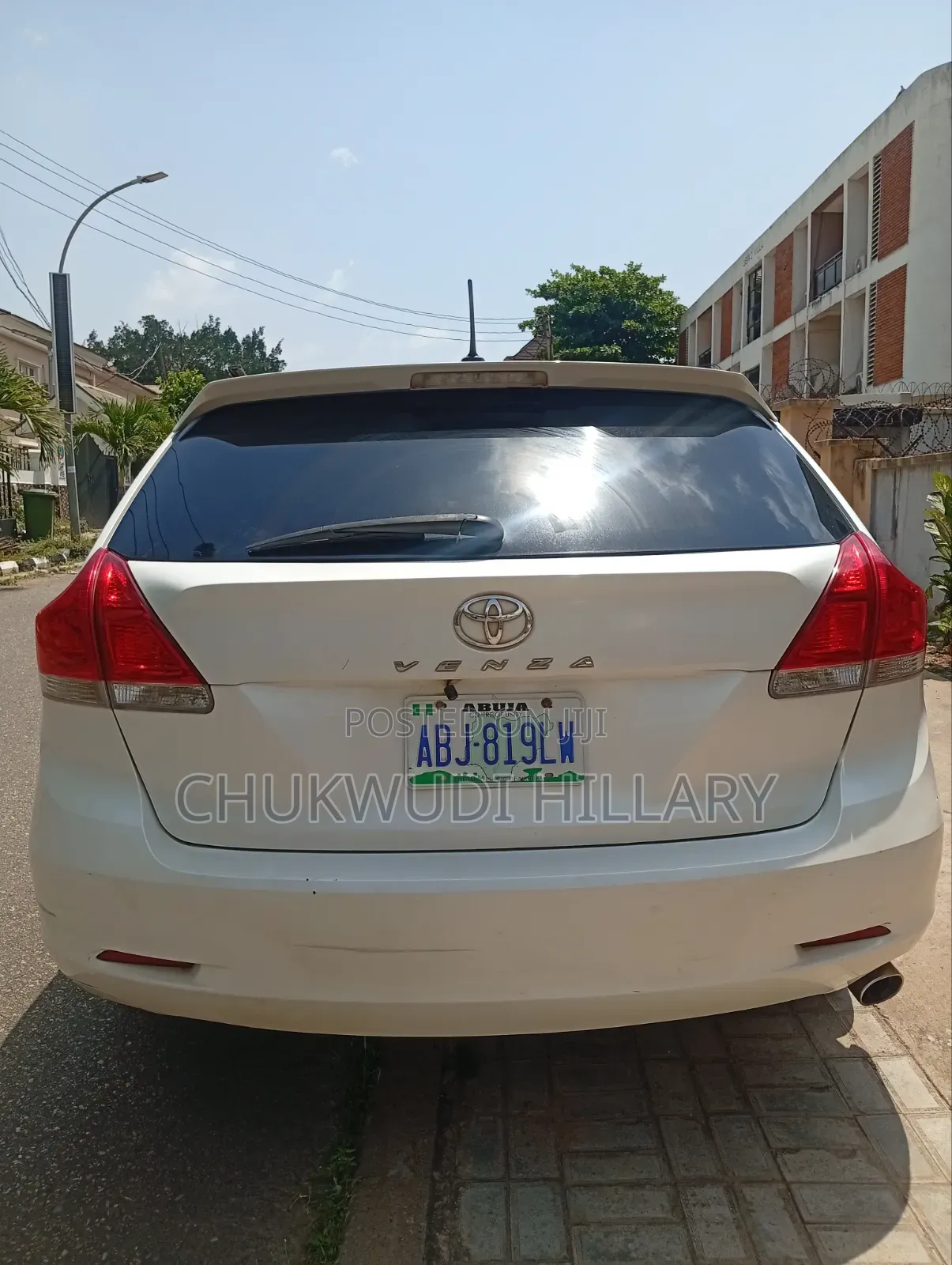 Toyota Venza 2010 White