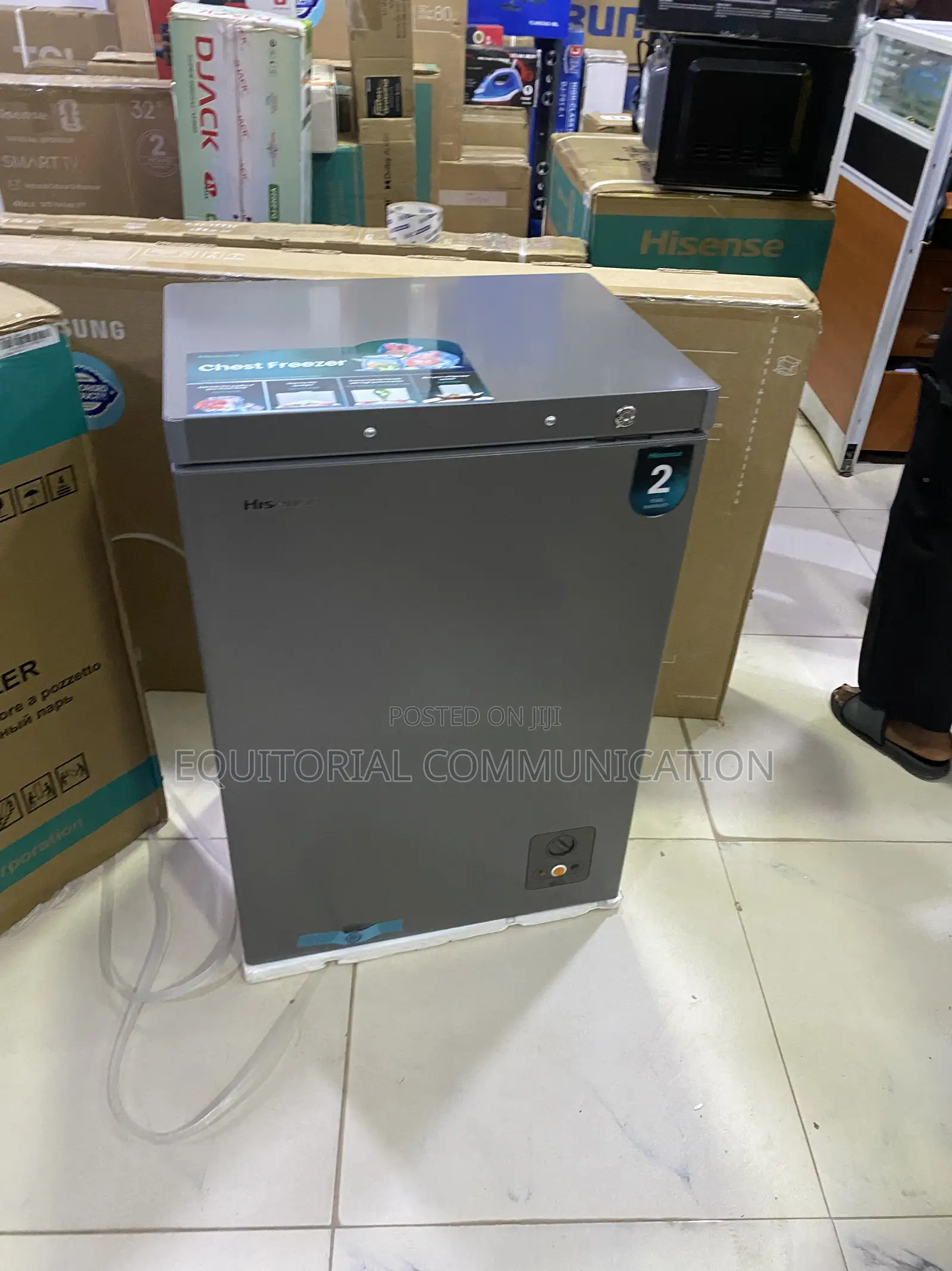 Hisense FC130SH Small Capacity Chest Freezer 97L