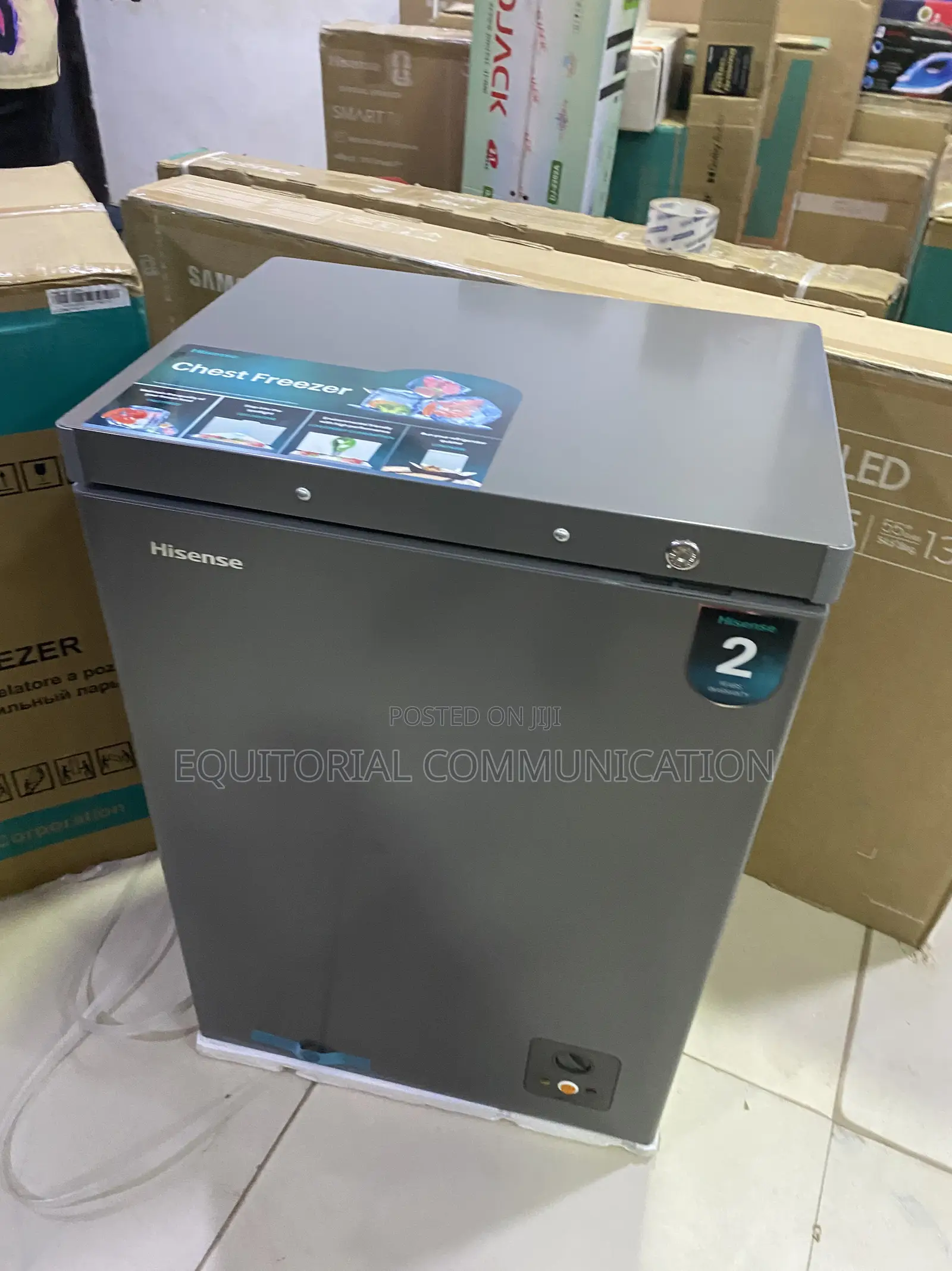 Hisense 97L Chest-Type Freezer for Household Use