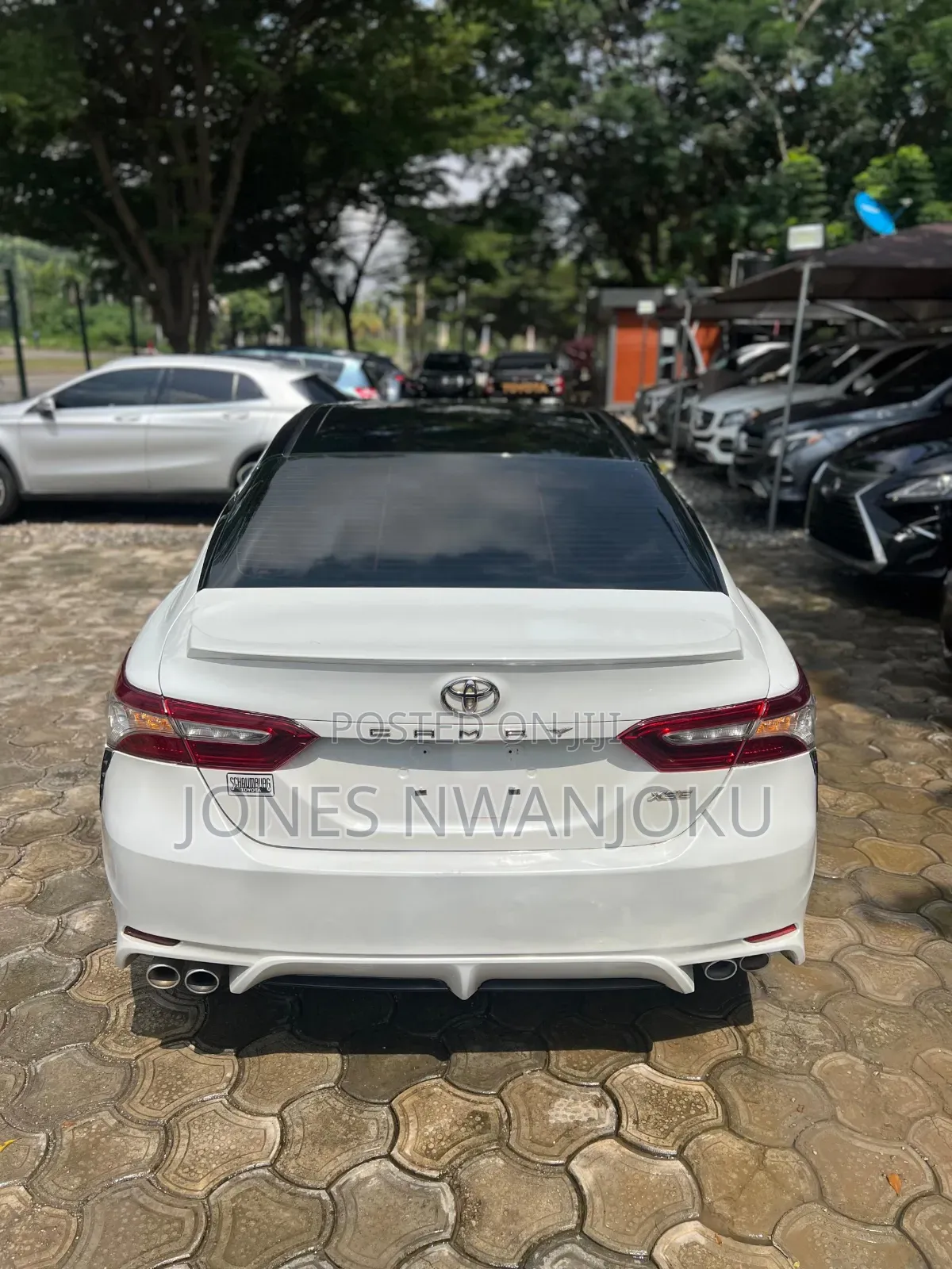 Toyota Camry XSE (2.5L 4cyl 8A) 2019 White