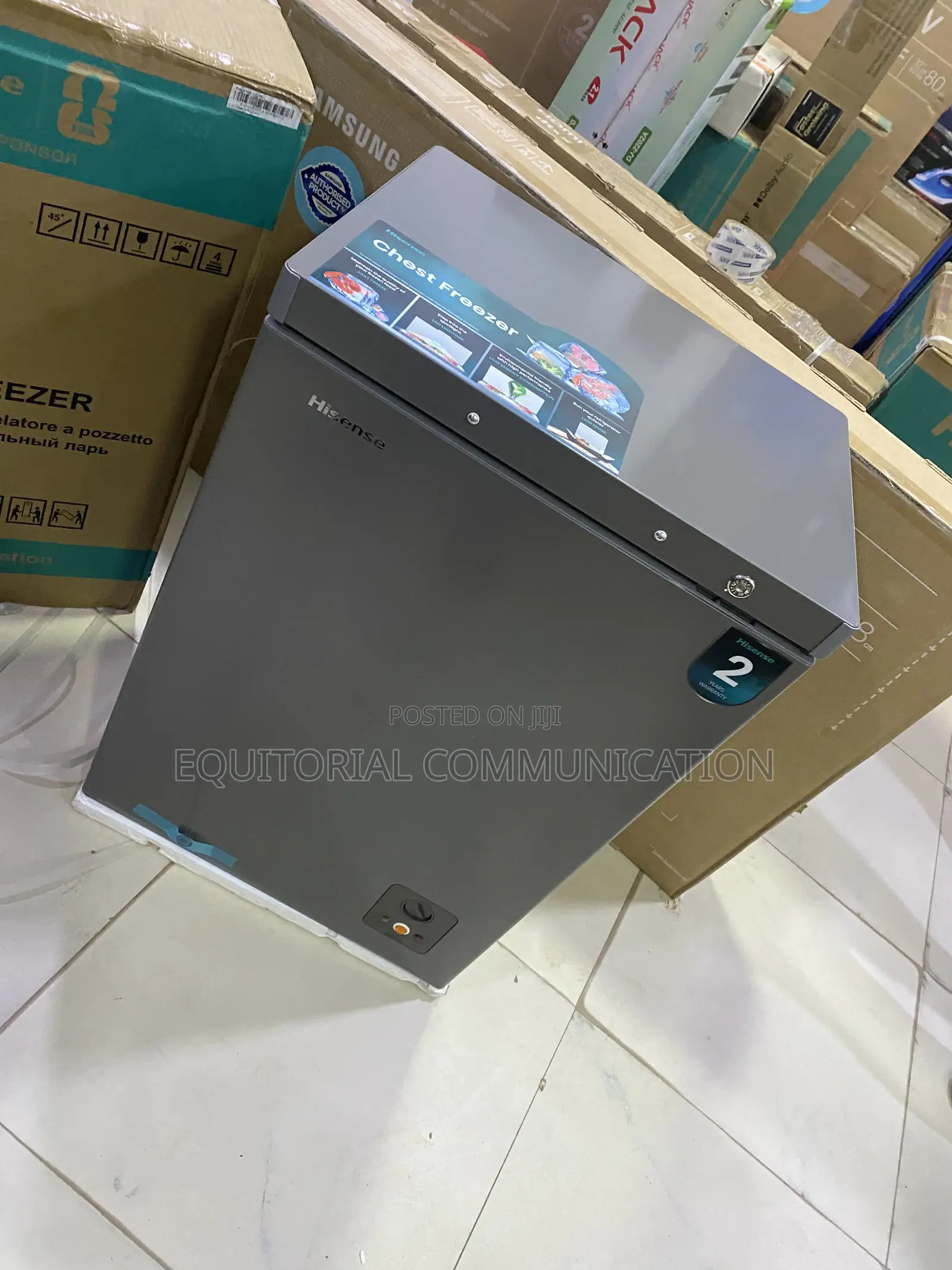 Hisense FC130SH Chest Freezer for Meat and Fish 97L