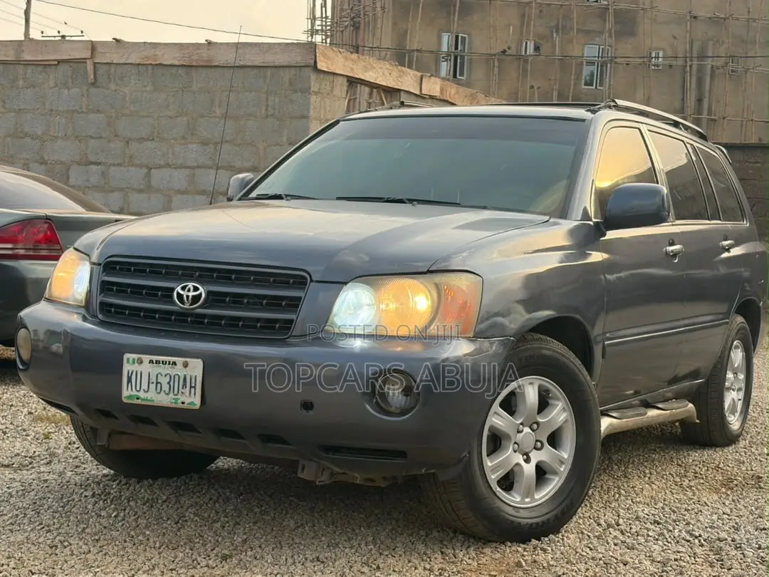 Toyota Highlander 2004 Blue