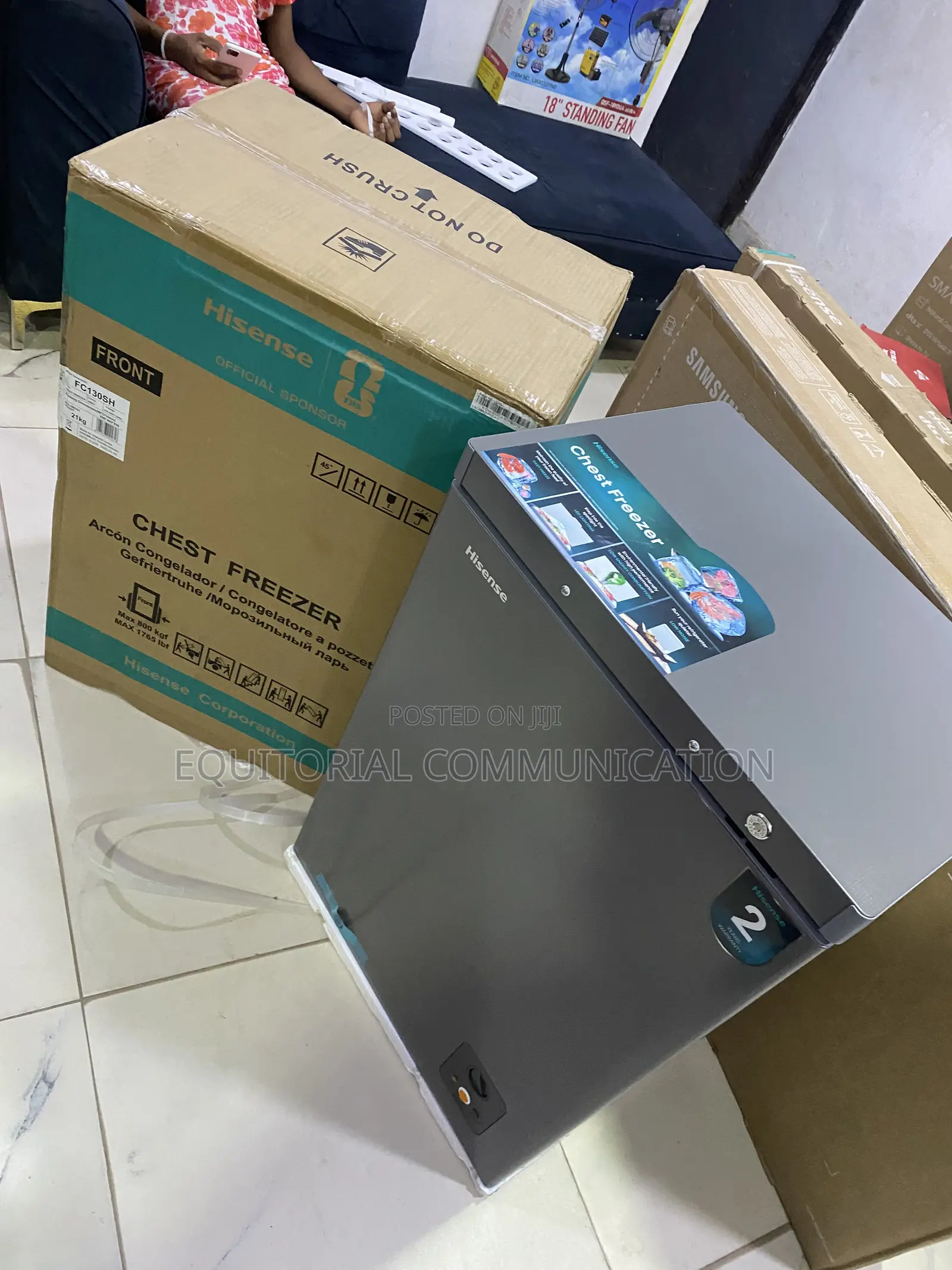 Hisense FC130SH 97L Home Food Storage Freezer
