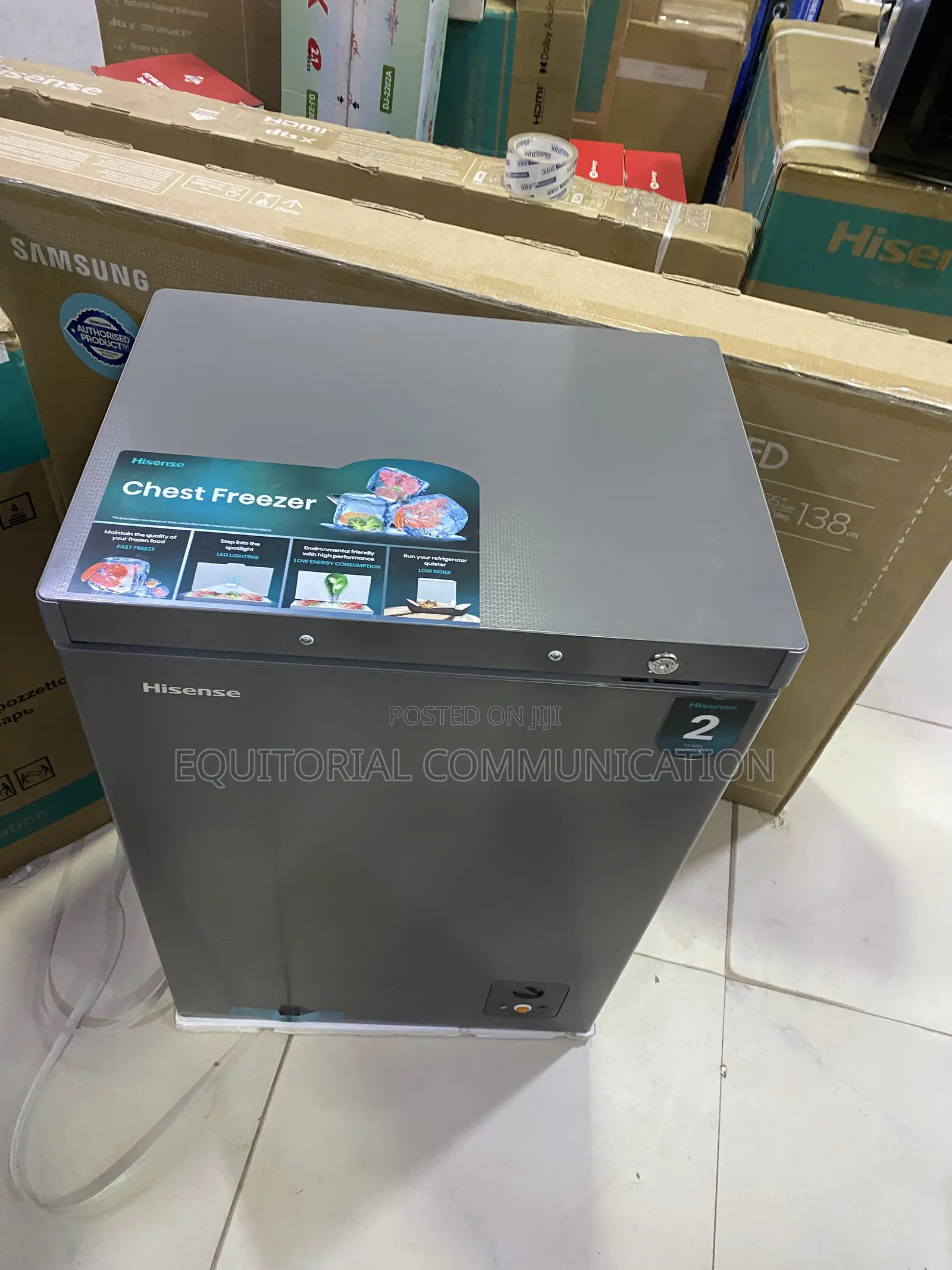 Hisense Chest Deep Freezer FC130SH With 97L Capacity