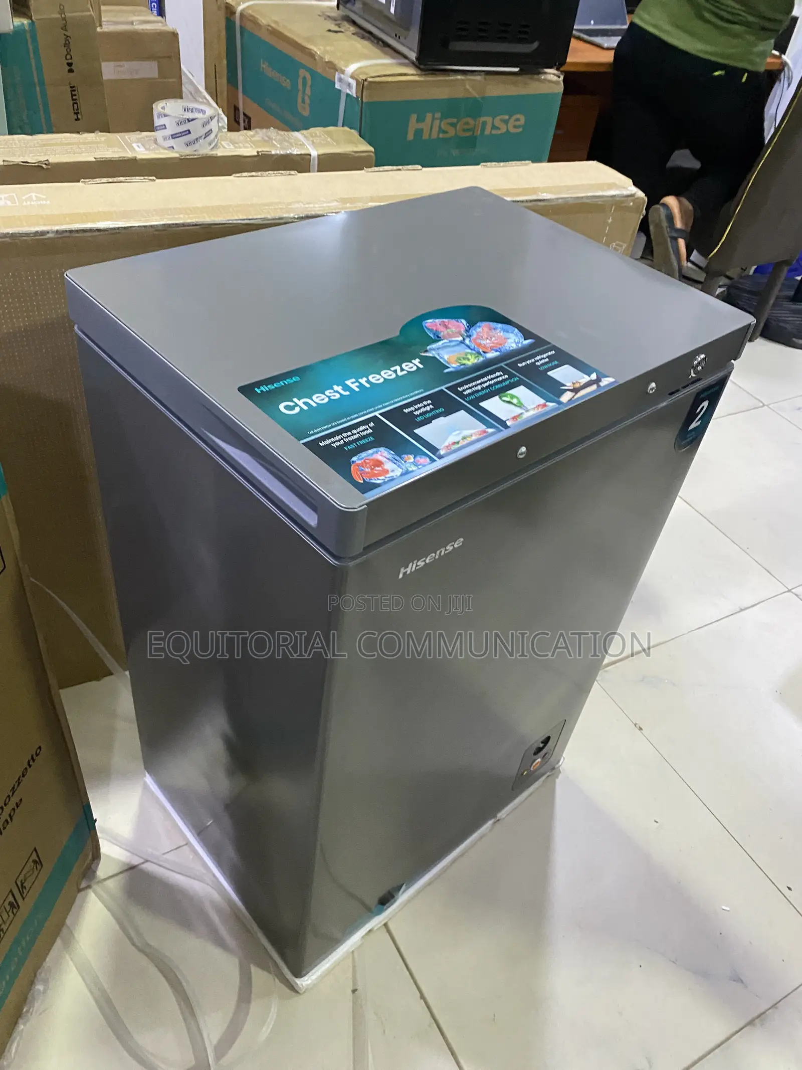 Hisense FC130SH 97L Compact Freezer for Everyday Storage