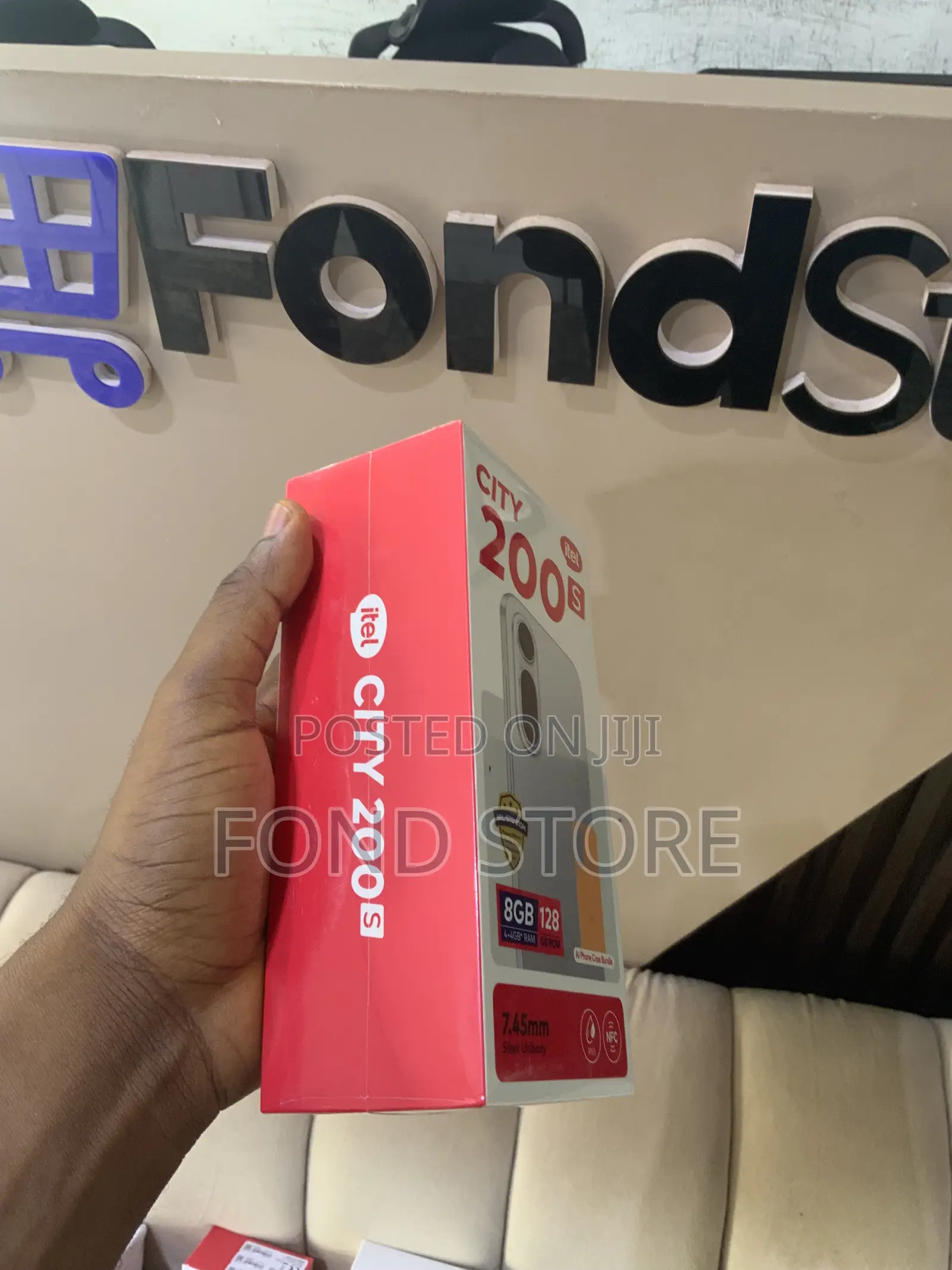 New Itel City 200 128 GB Gray