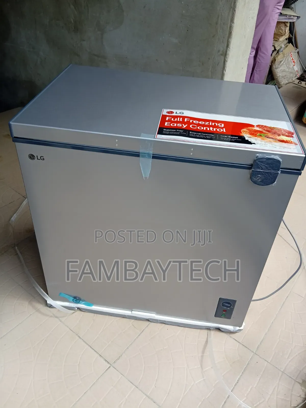 Durable LG FRZ205BQCF 194L Chest Freezer