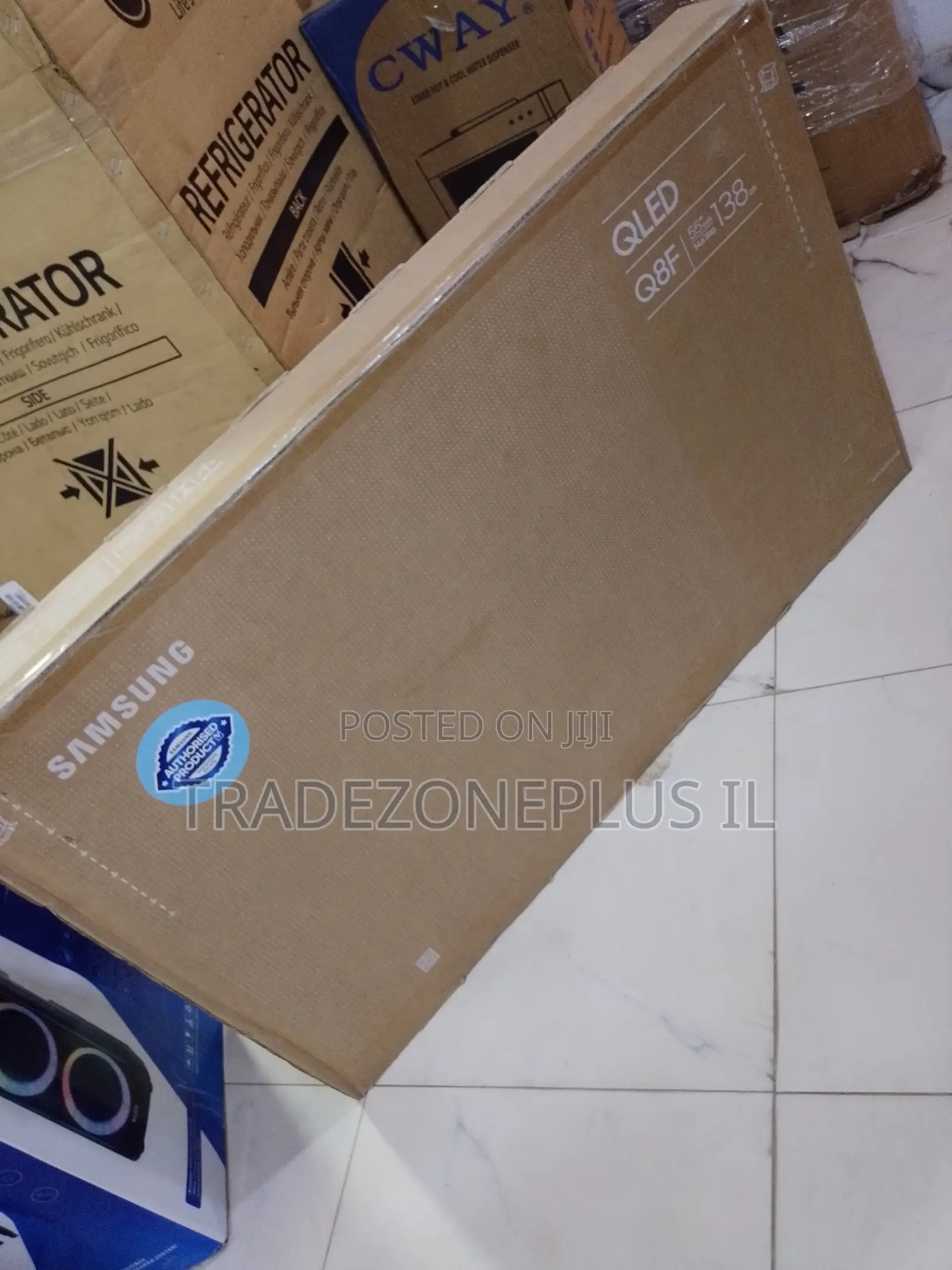 Enjoy Big Screen Entertainment With Samsung QA55Q8FAAU