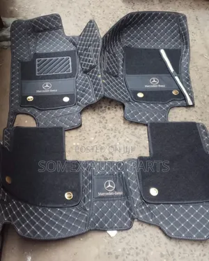 Mercedes Benz Double Leather Foot Mats Available