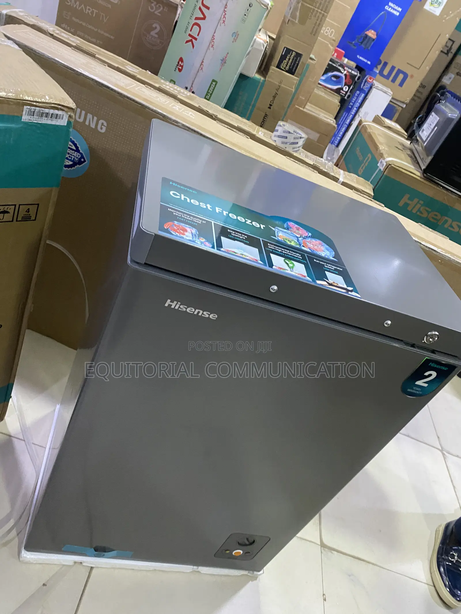 Hisense FC130SH Chest Freezer for Fish Preservation
