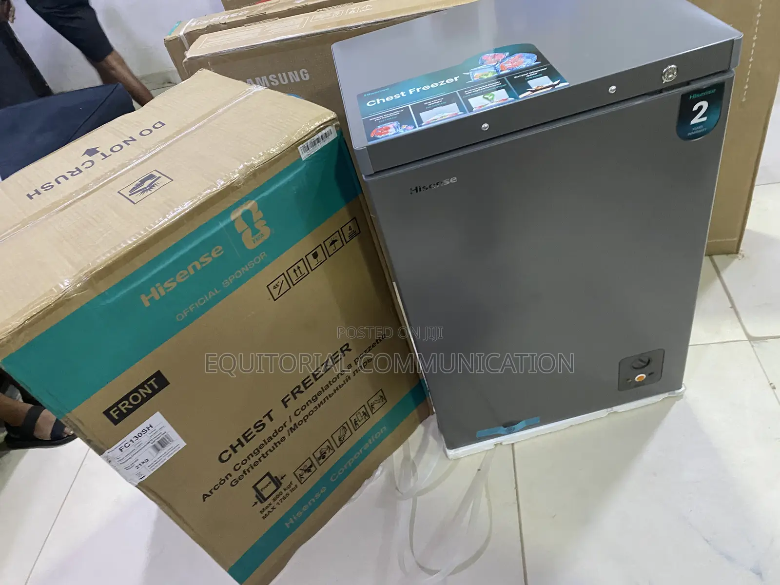 Hisense FC130SH 97L Compact Deep Freezer for Apartments